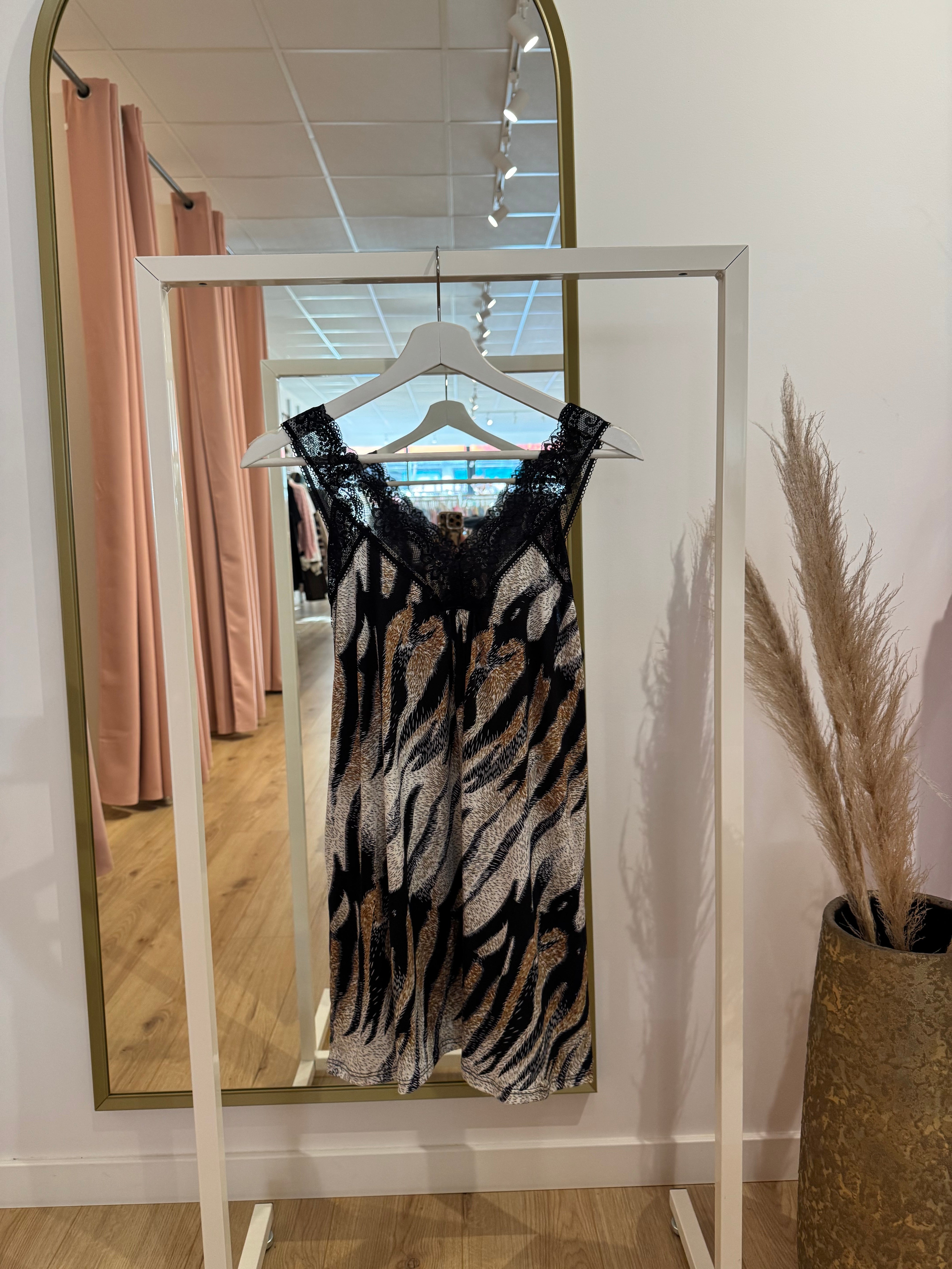 Top zwart/bruin 0196