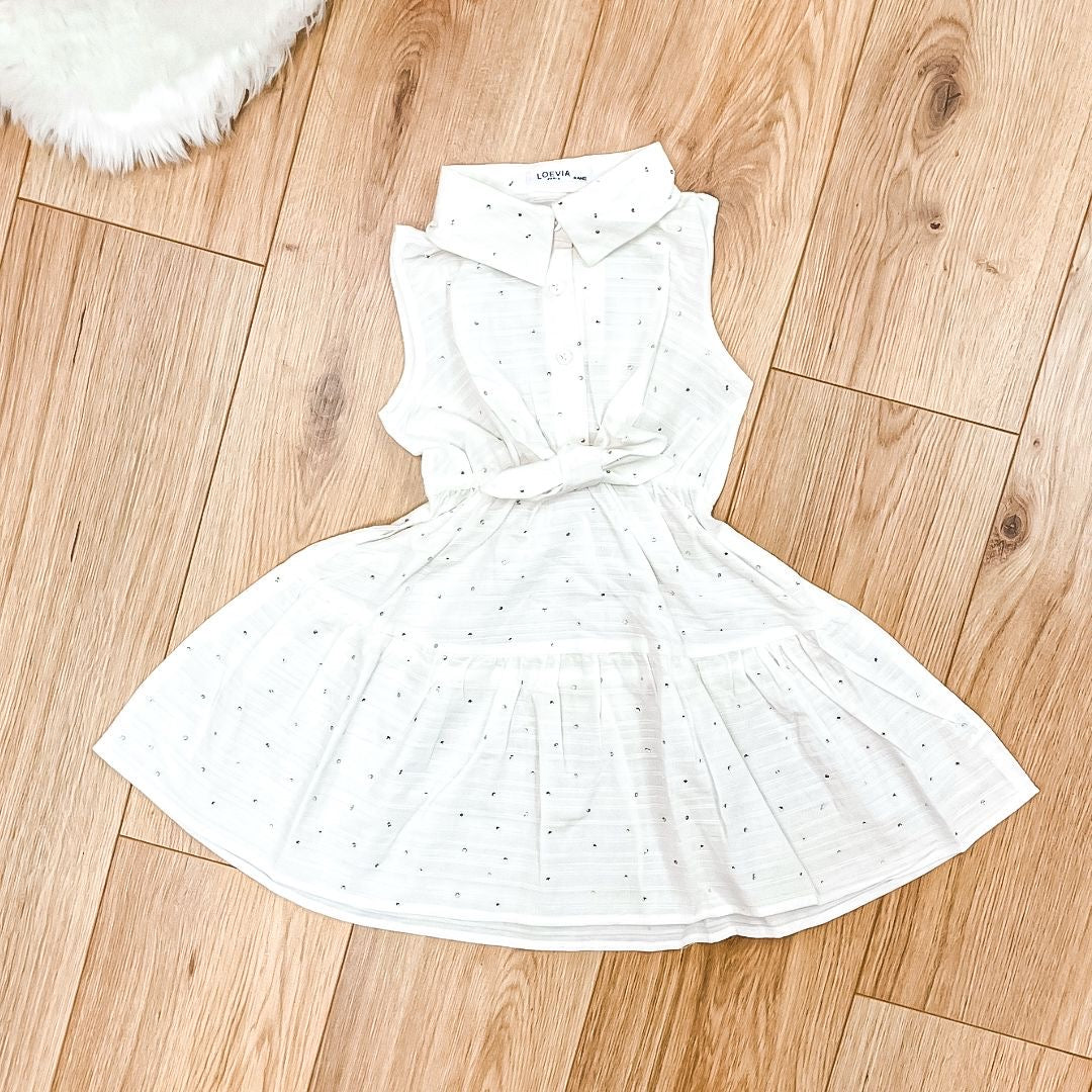 Kids jurk Ella wit