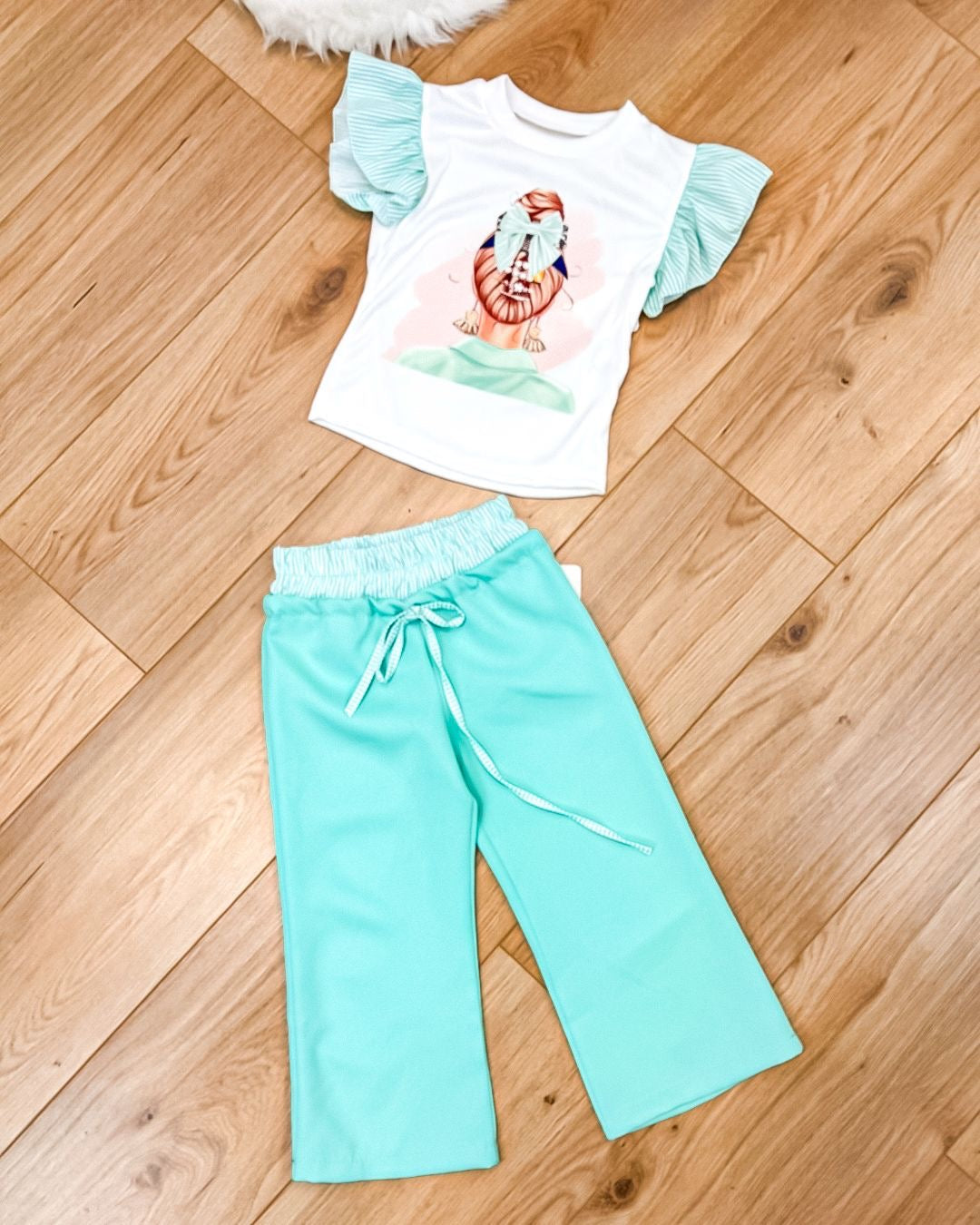 Kids set Mirte mint