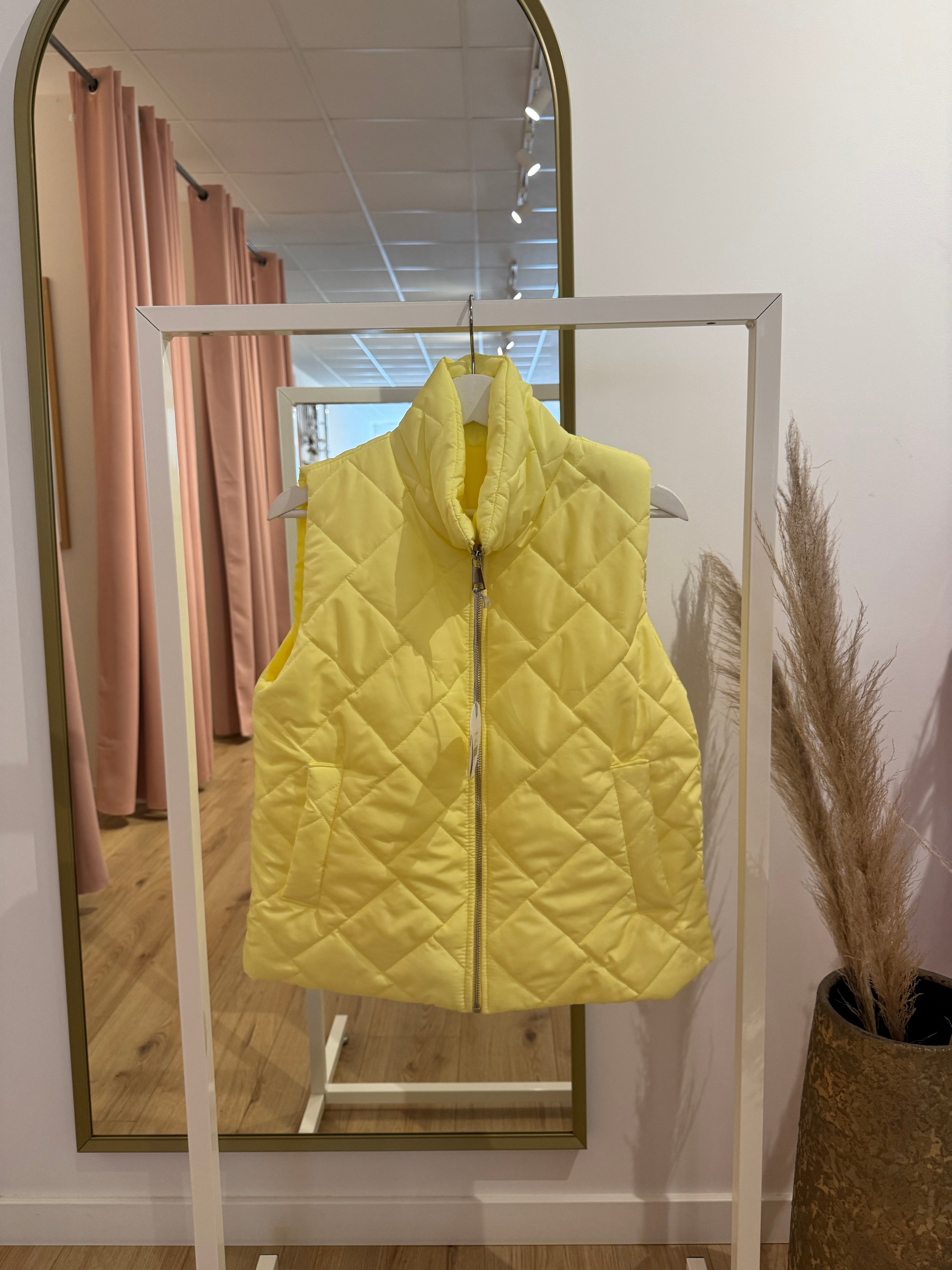 Bodywarmer geel 0238