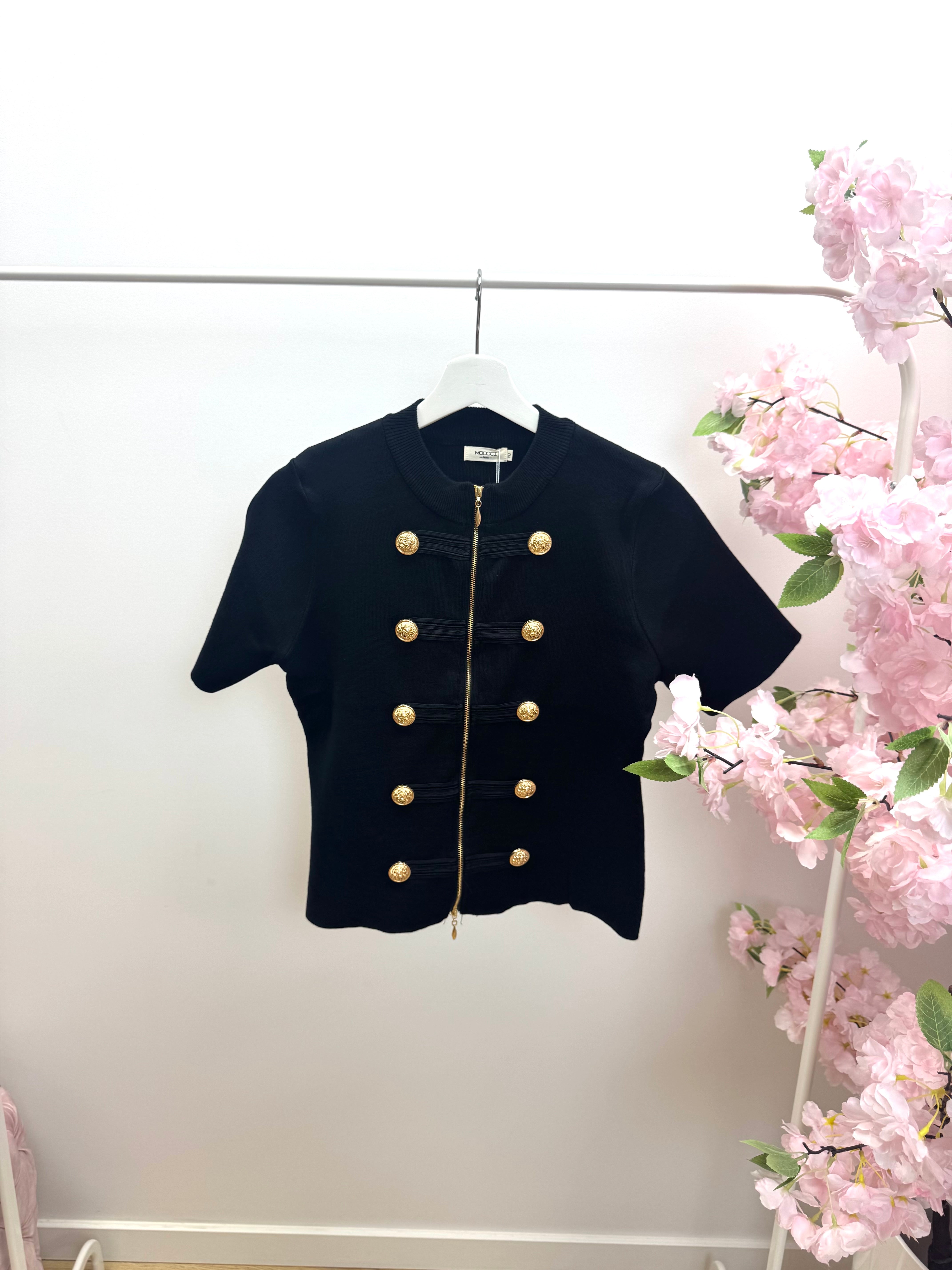 Top/vest zwart 0457