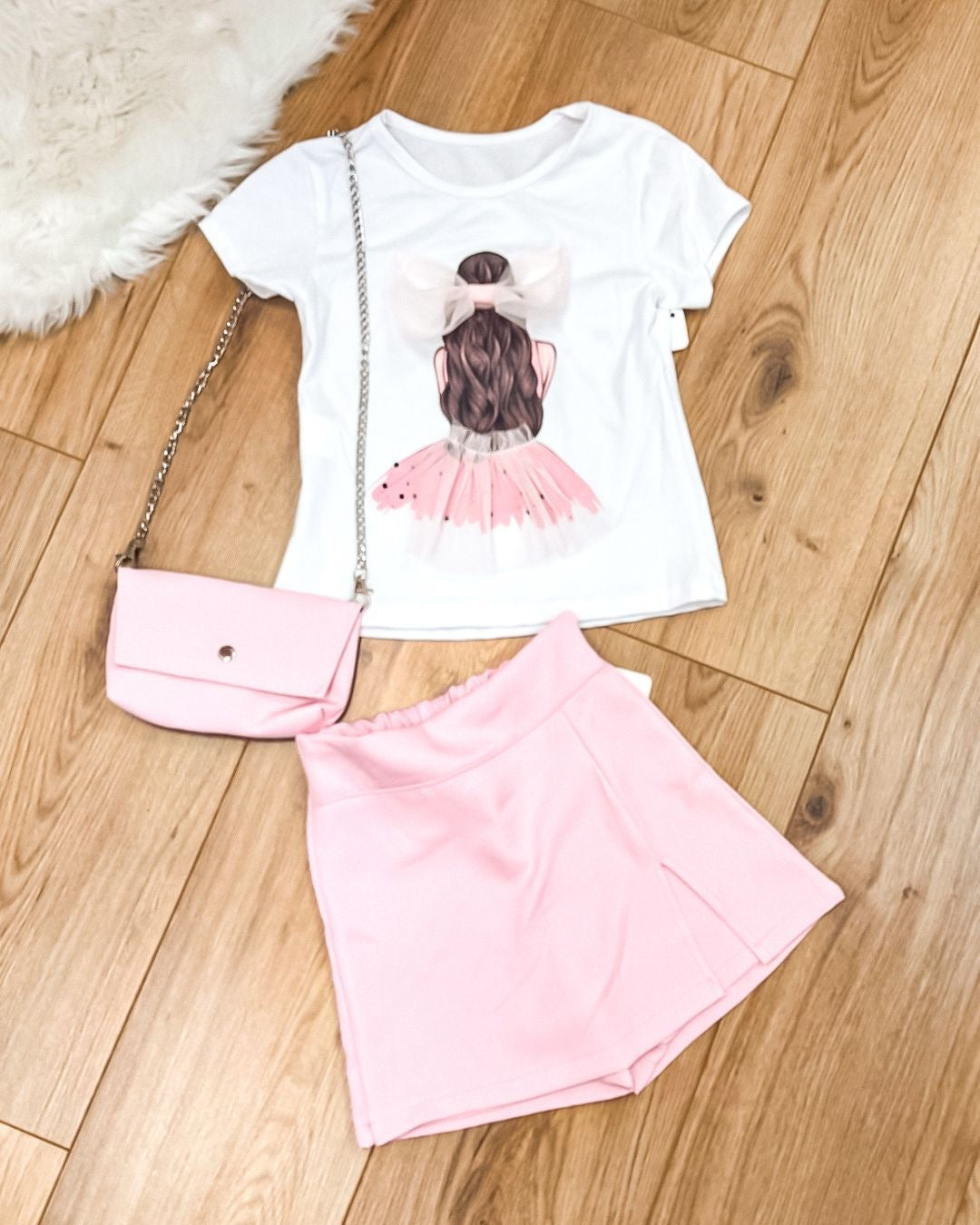 Kids set Bella roze