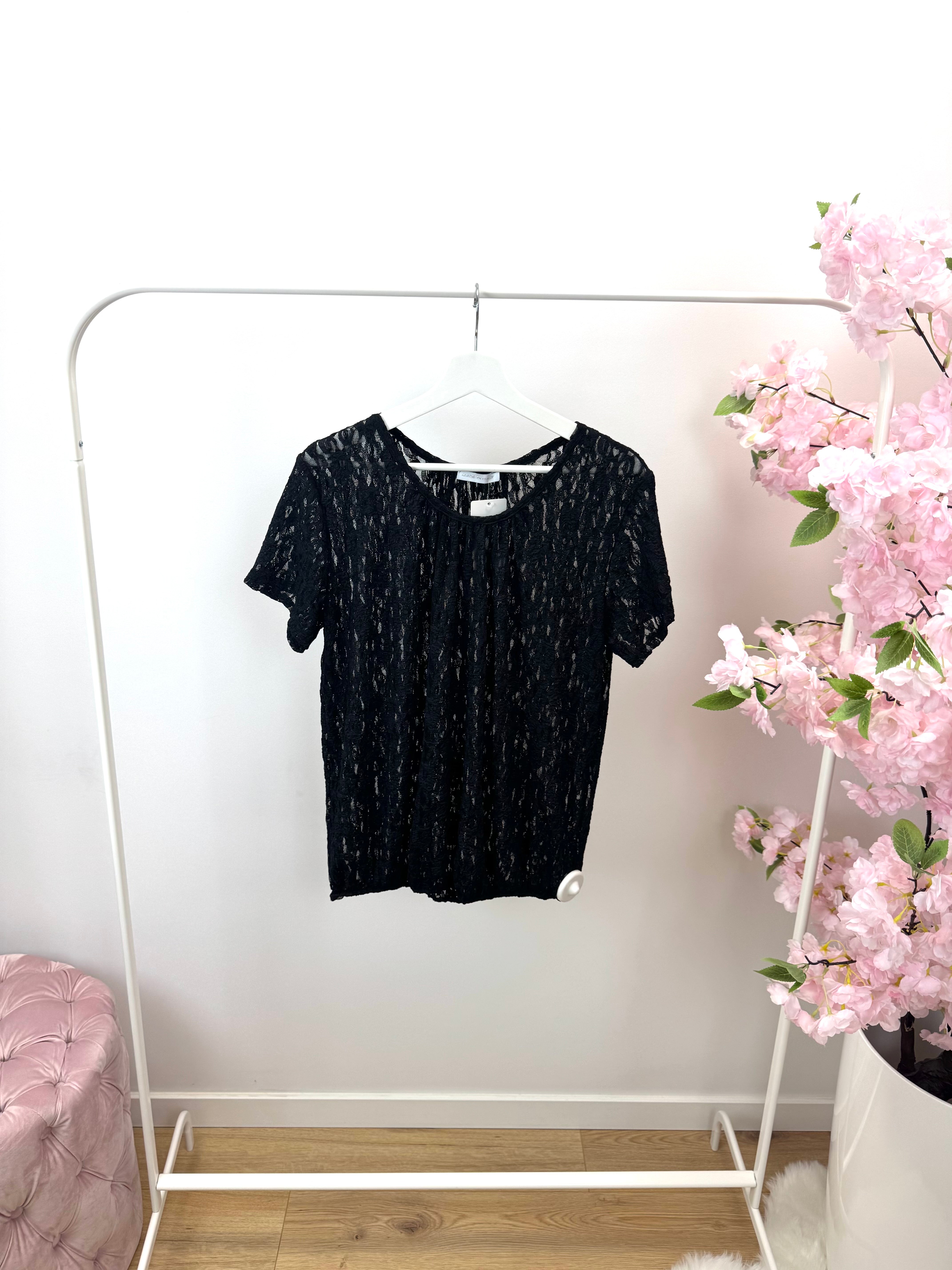 Top kant zwart 0366