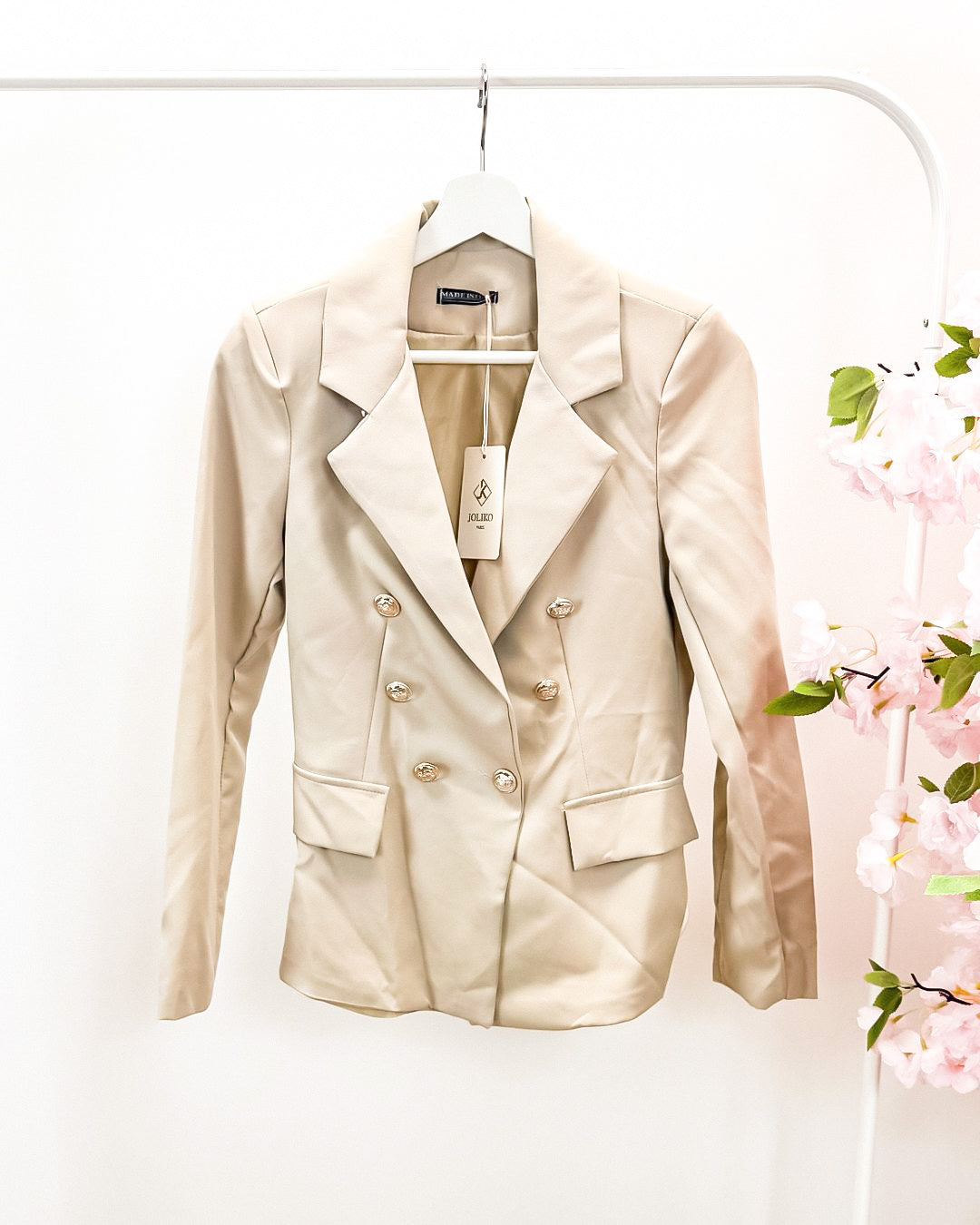 Blazer Jolien beige (vallen klein)