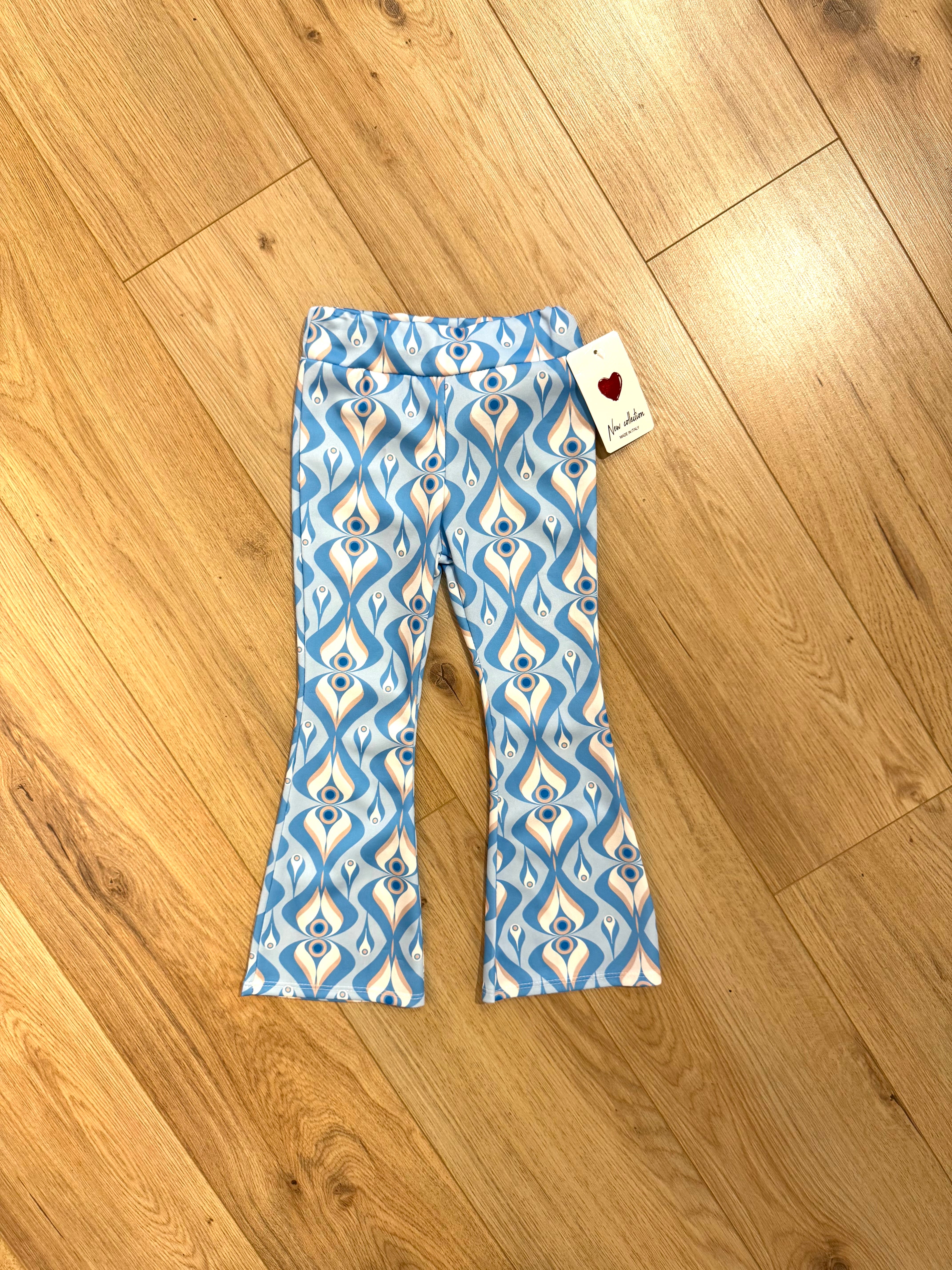 Kids flair broek blauw 0380