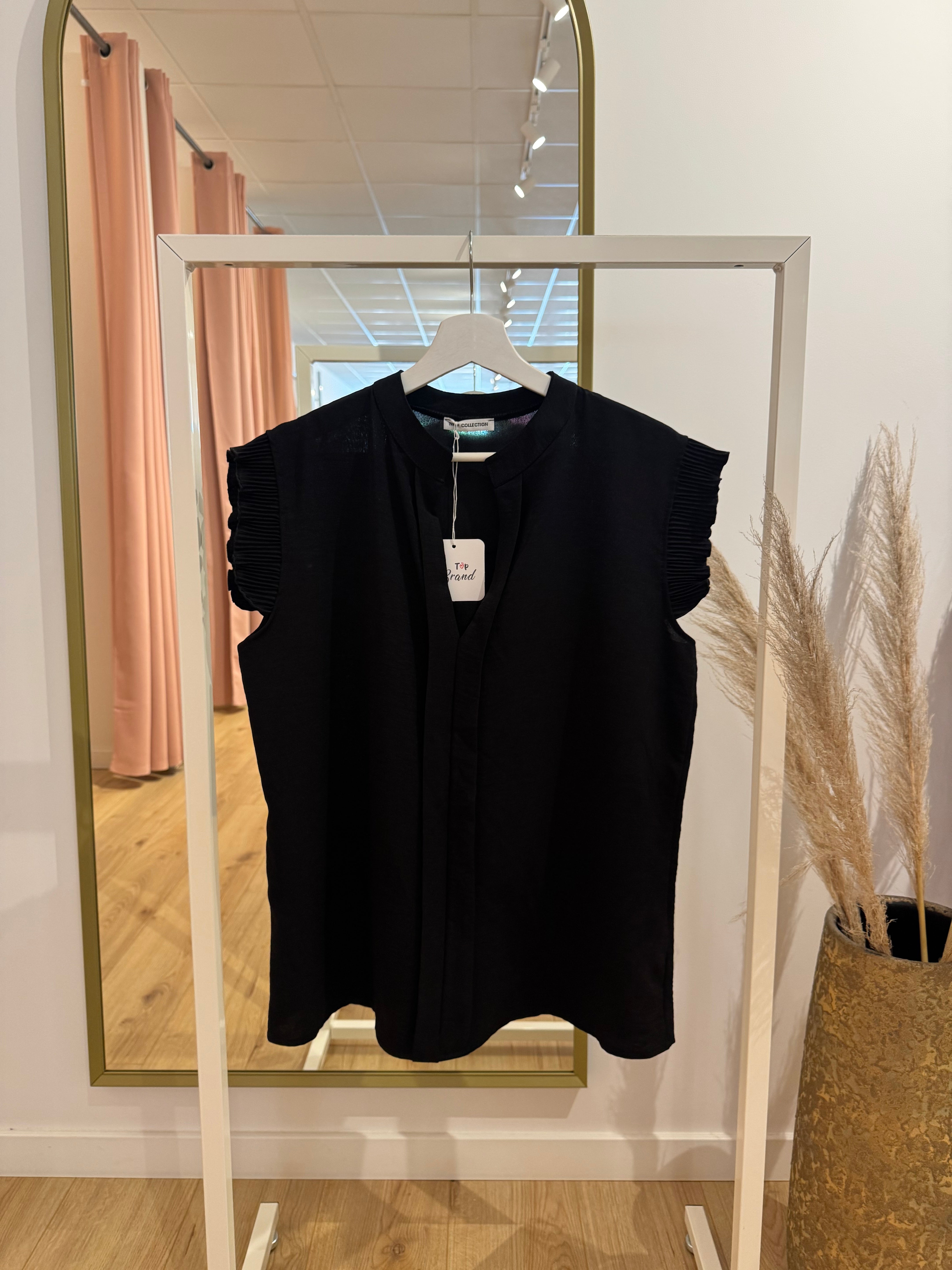 Top zwart 0348