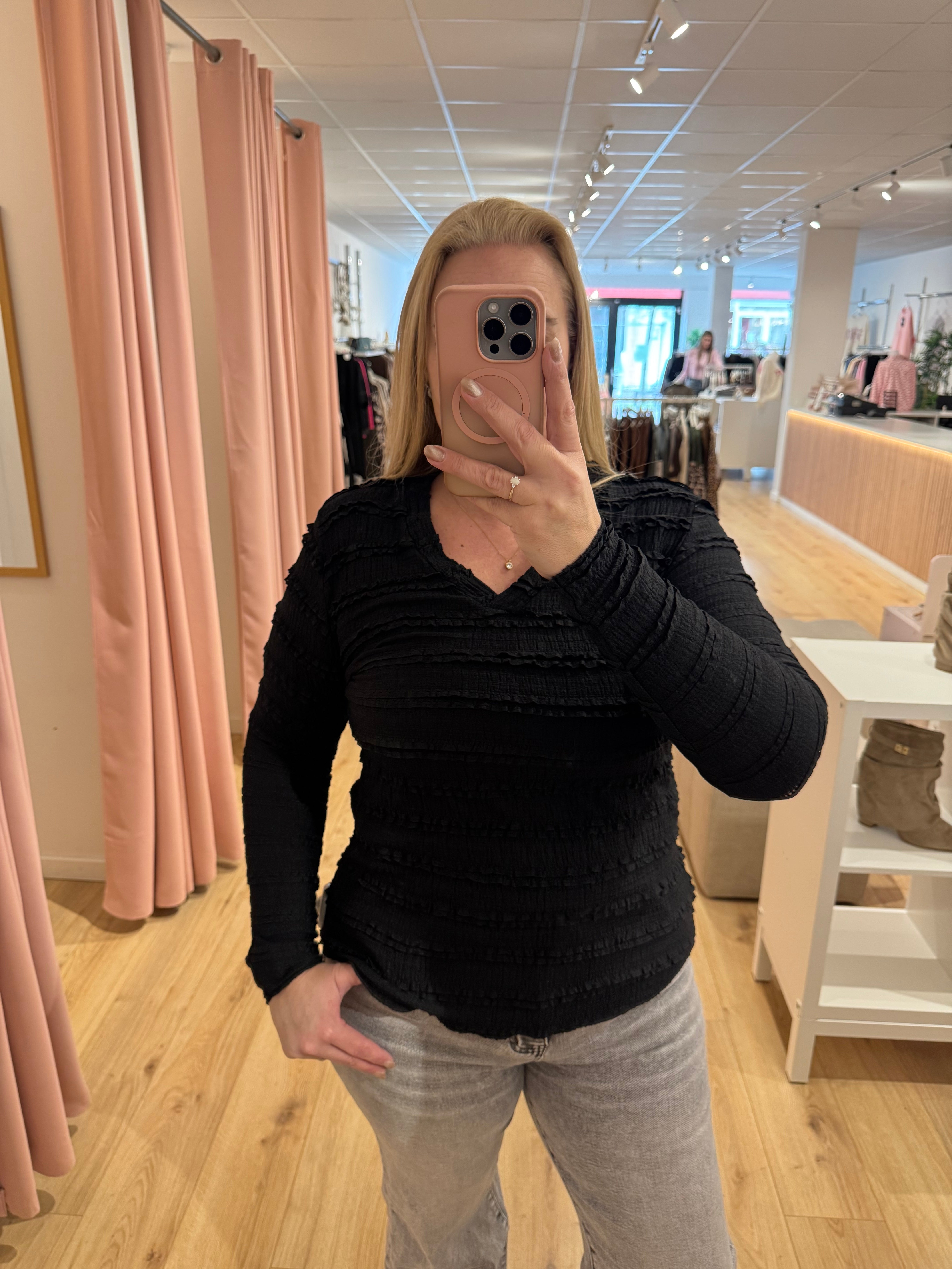 Top zwart 0063