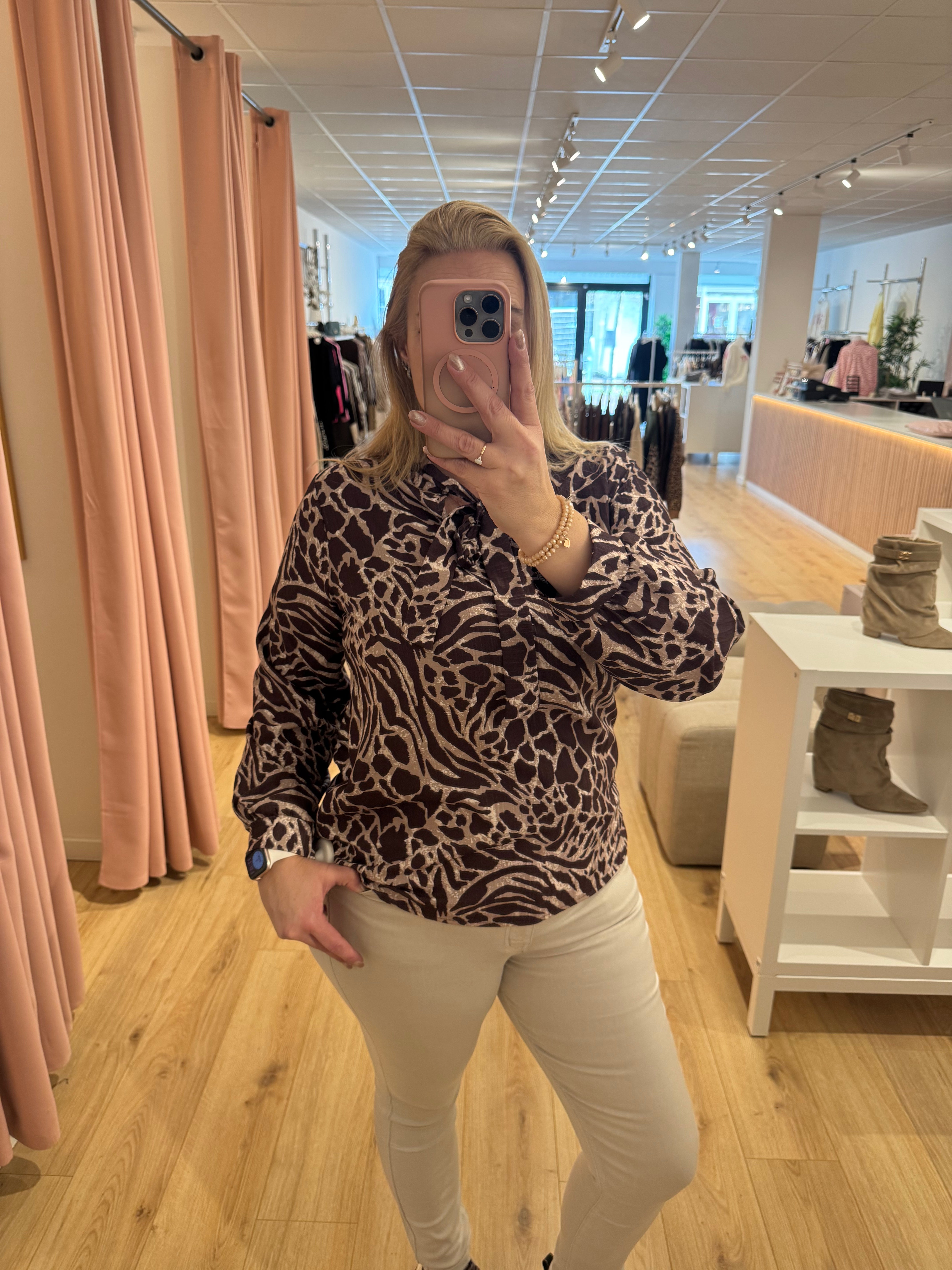 Top bruin/beige 0006