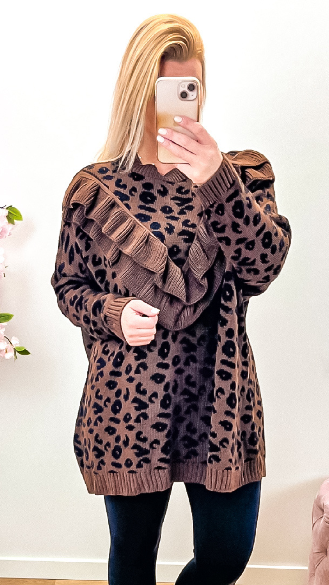 Trui Anne bruin (40 tot 46)