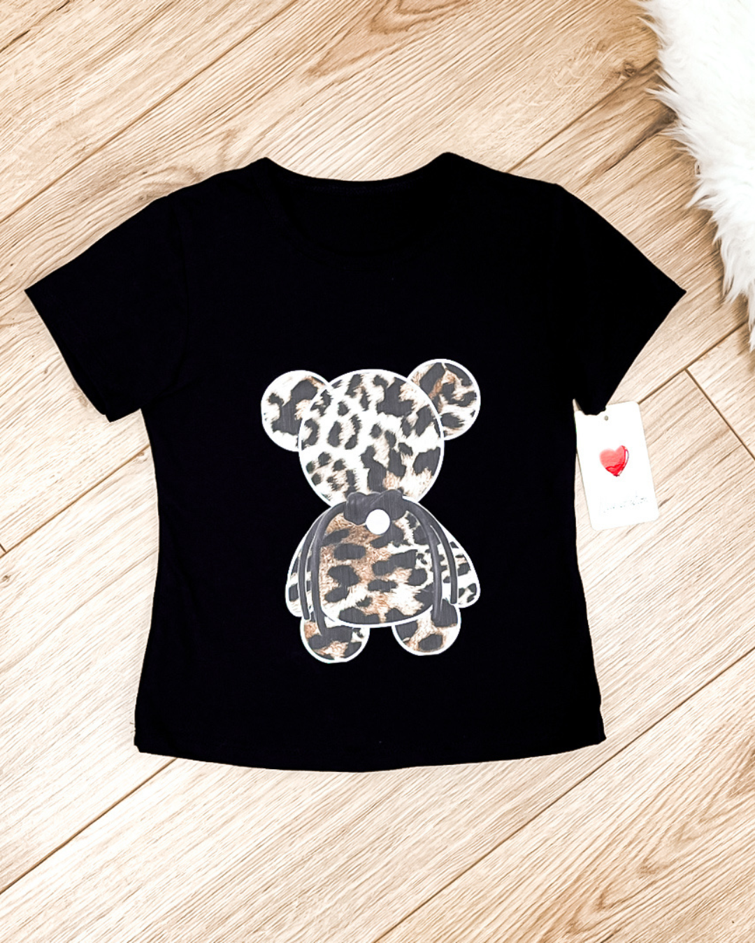 Kids top Belly zwart