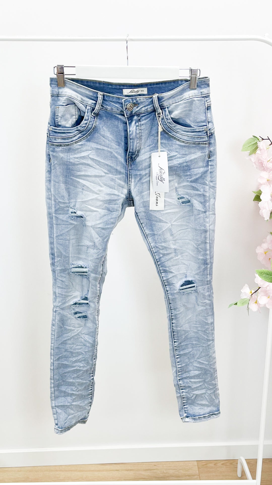 Broek Jewelly blauw