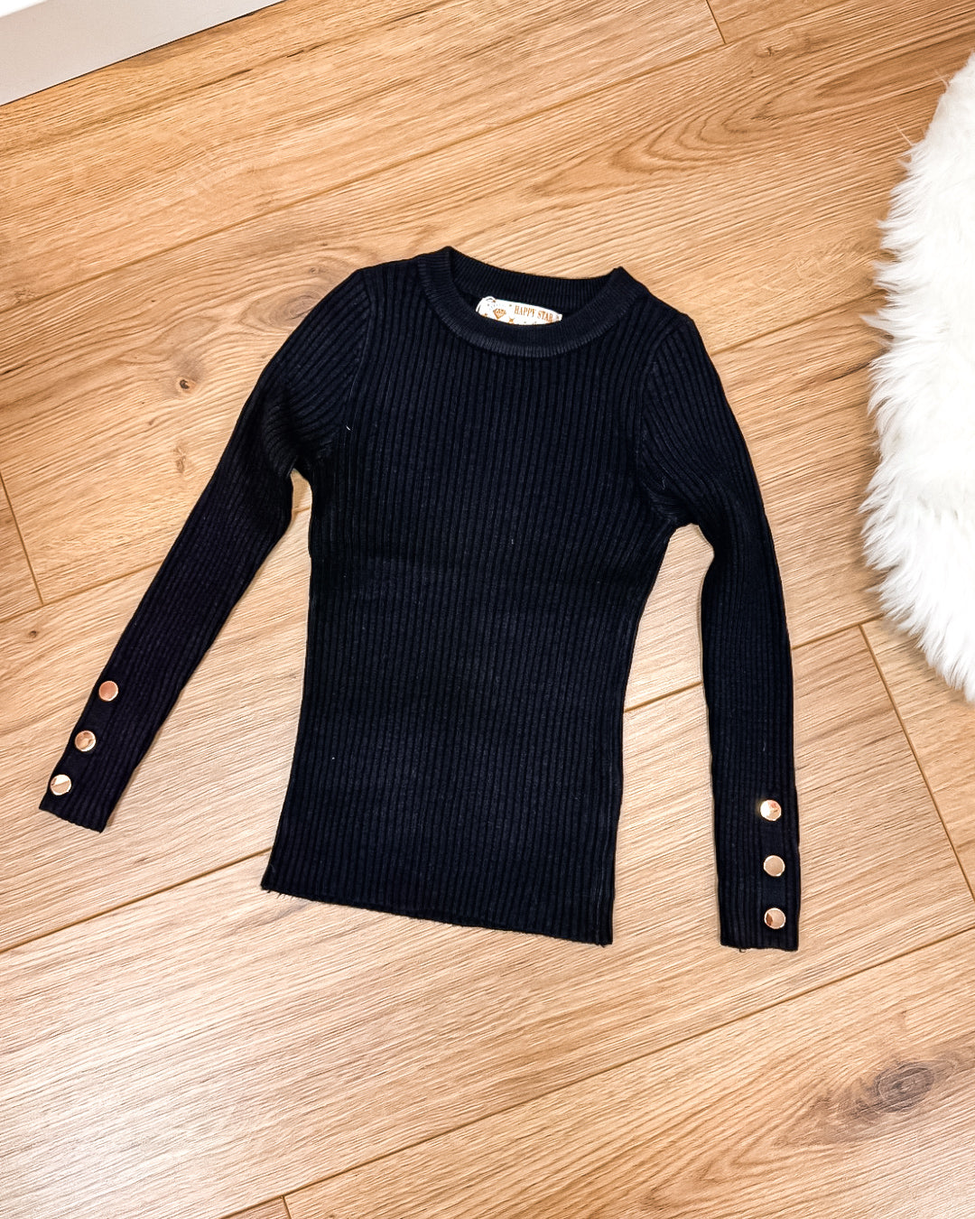 Kids Top Healy zwart