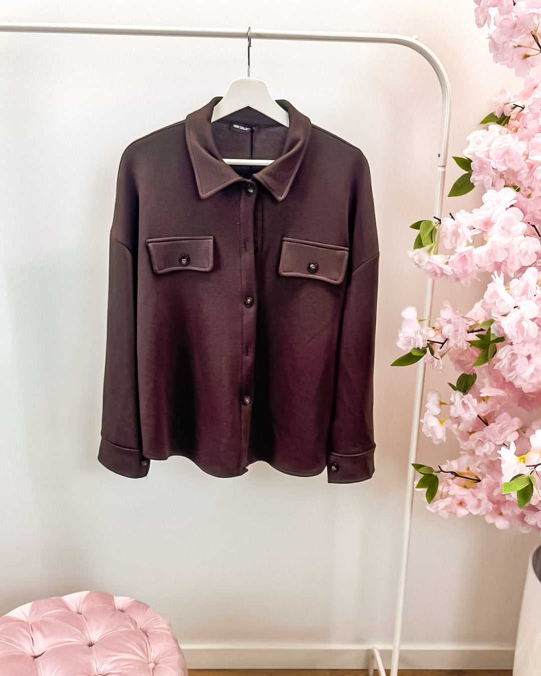 Blouse Nina bruin (tot 44)
