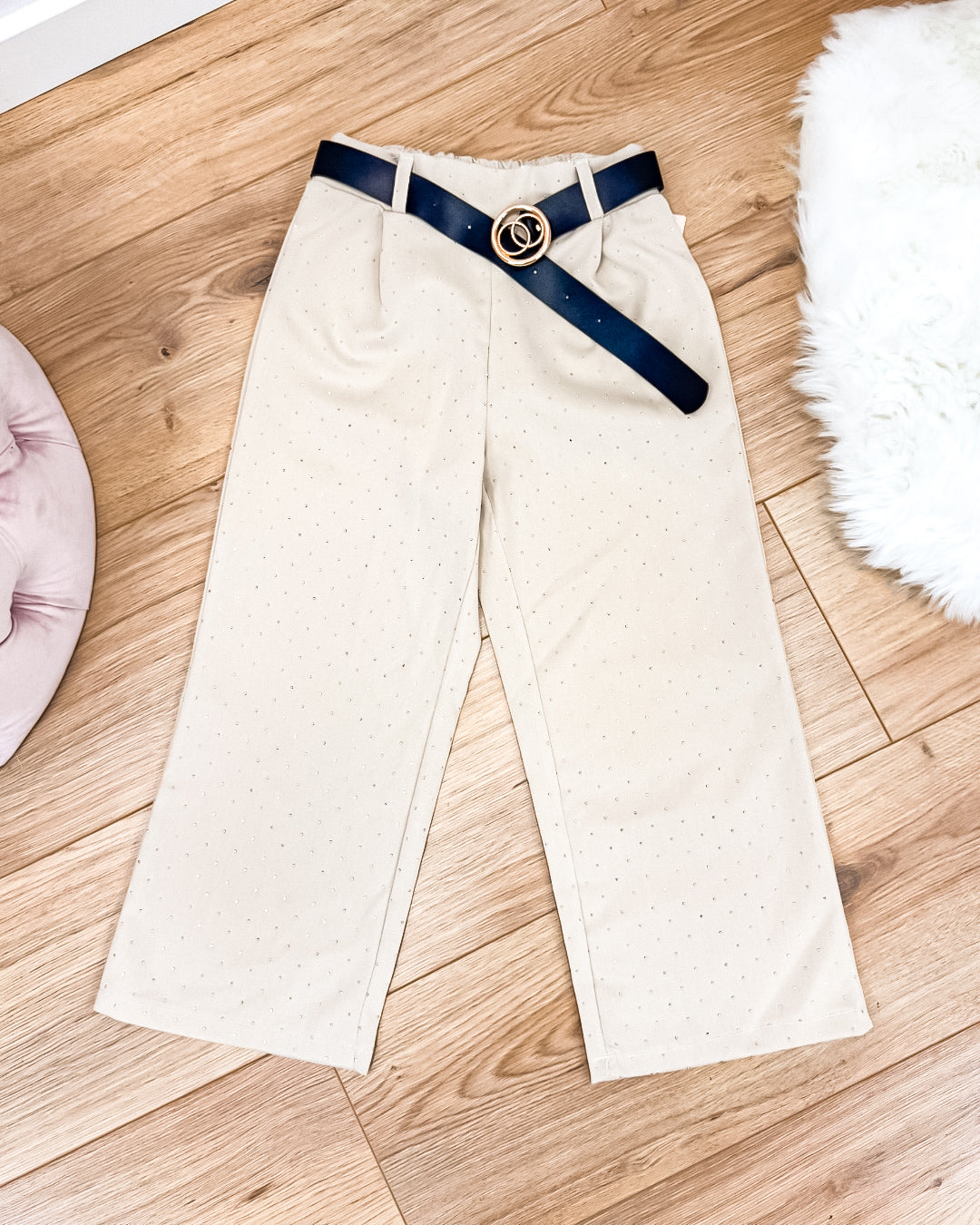 Kids broek Mia beige