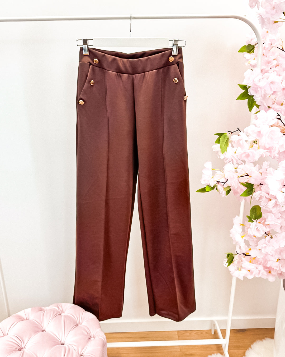 Broek Lynn bruin