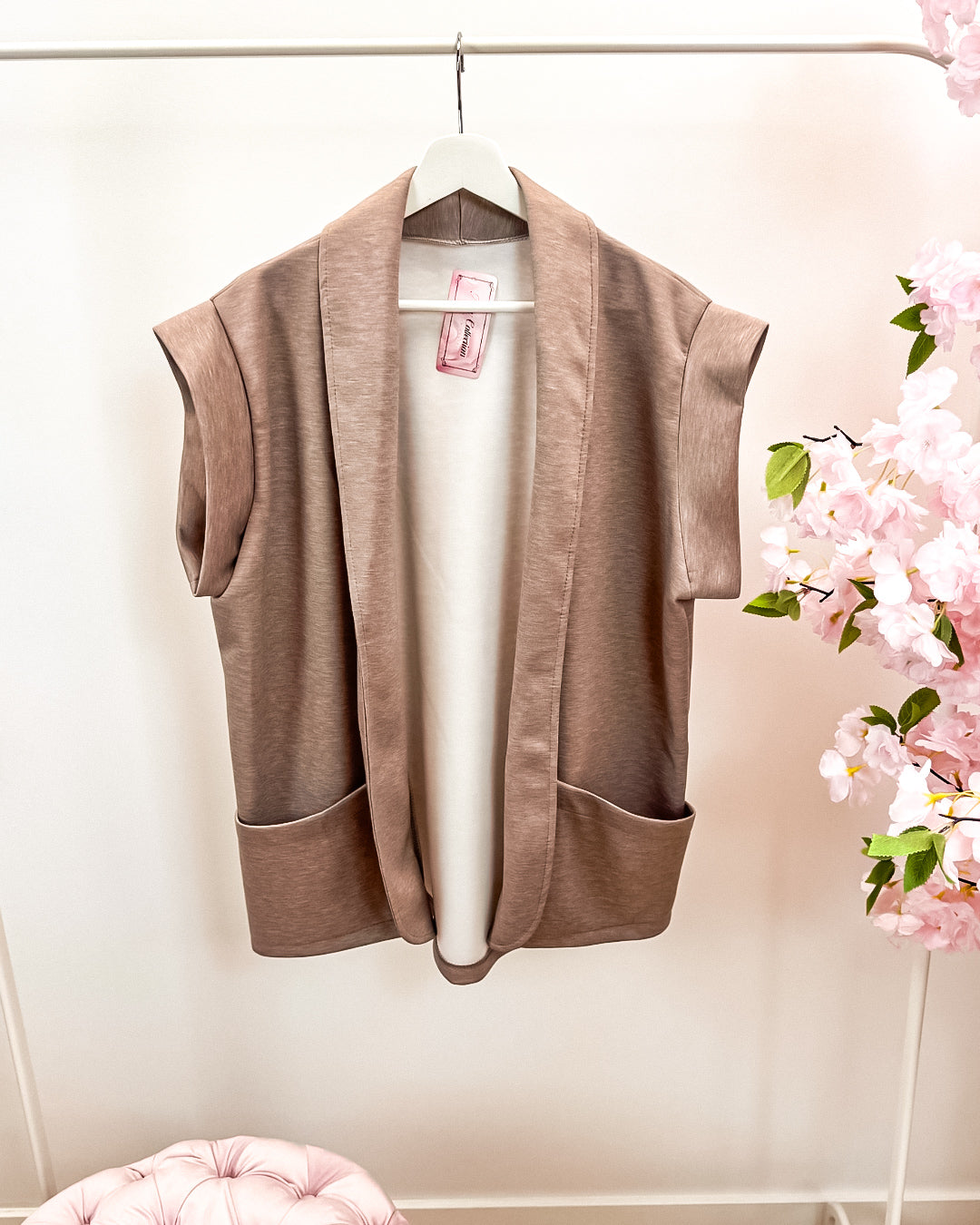 Gilet Anna beige (tot 44)