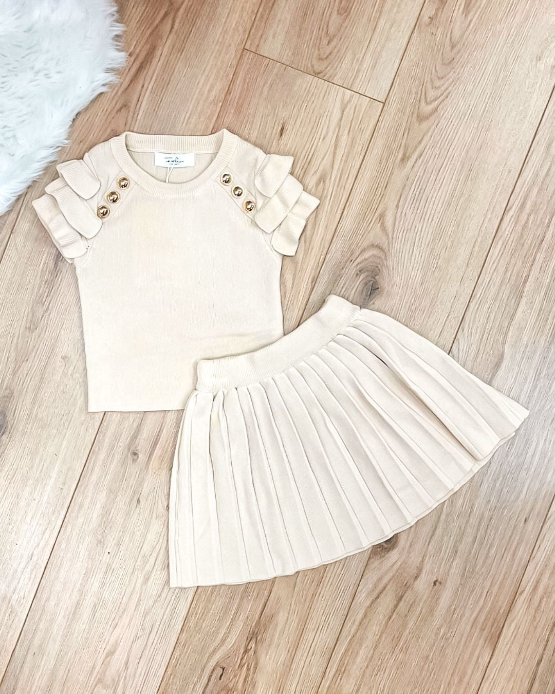 Kids set Gina beige
