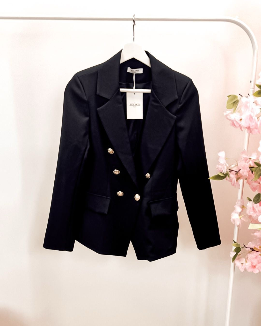 Blazer Jolien zwart (vallen klein)