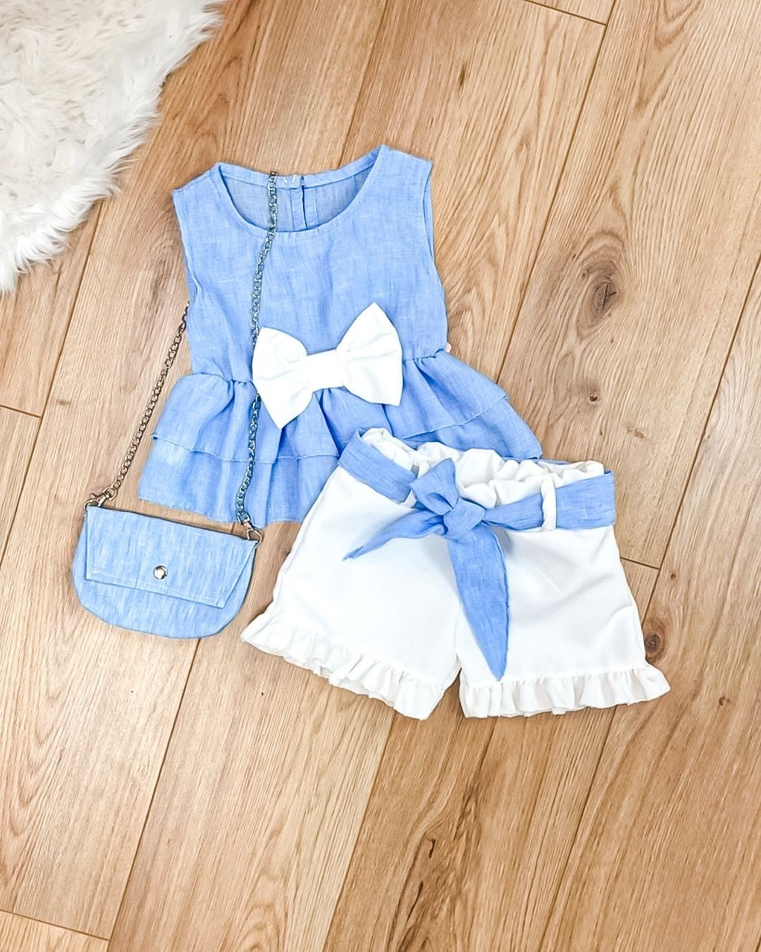Kids set Bibi blauw