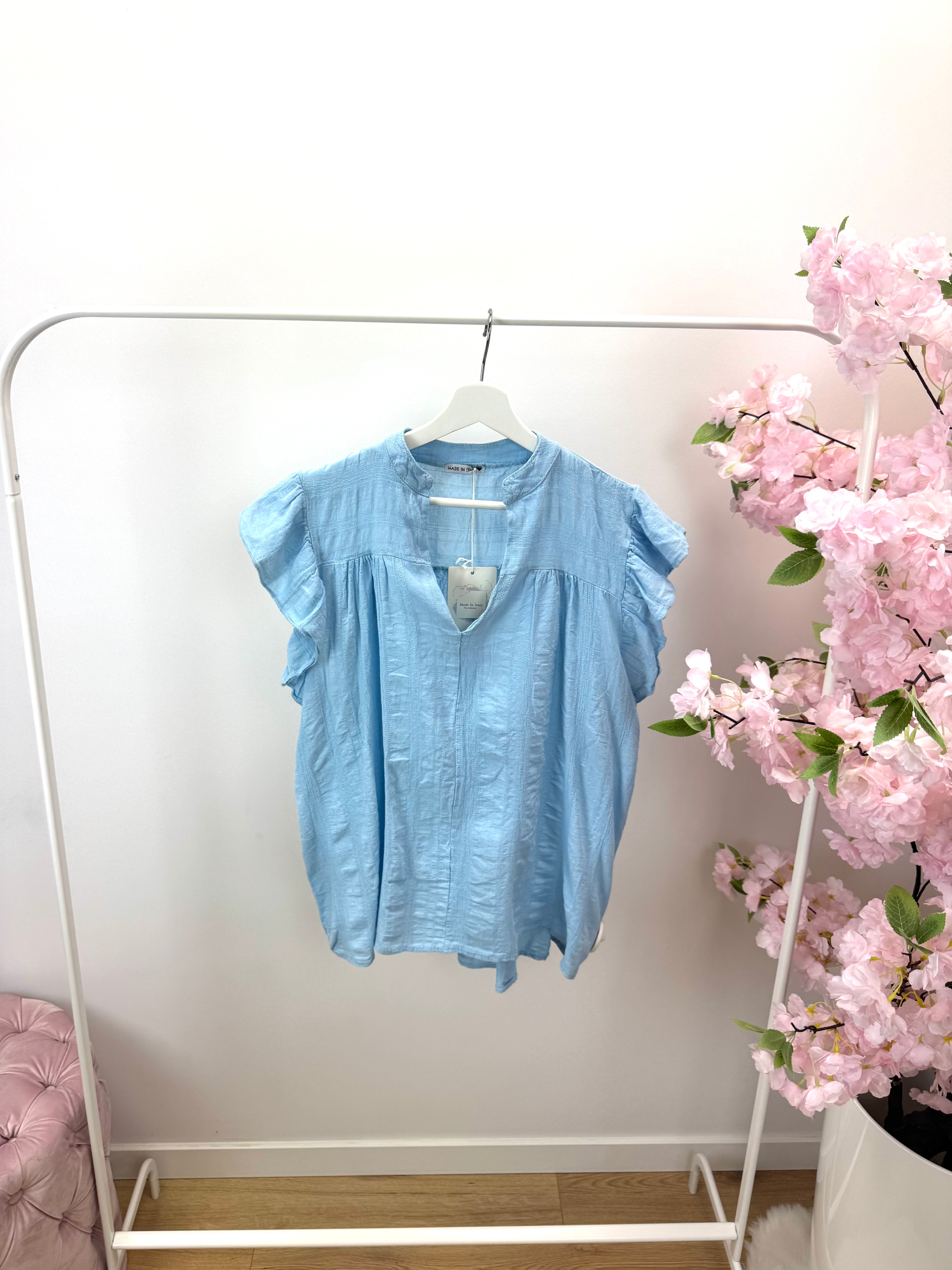 Top blauw 0374
