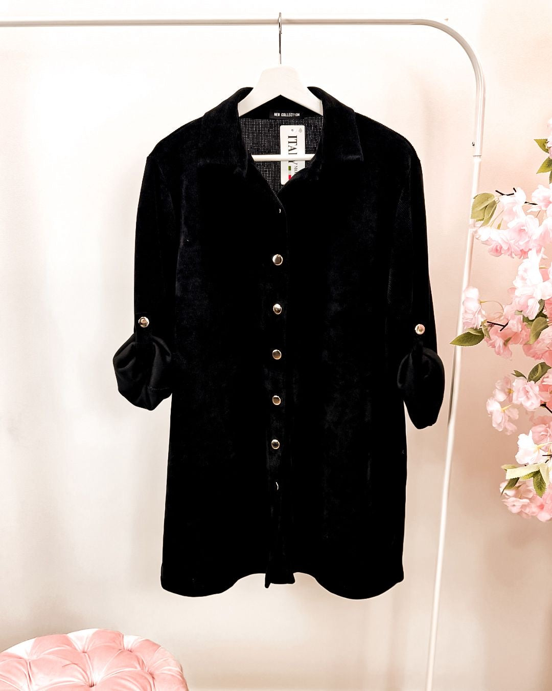 Blouse Lola zwart (tot 44/46)