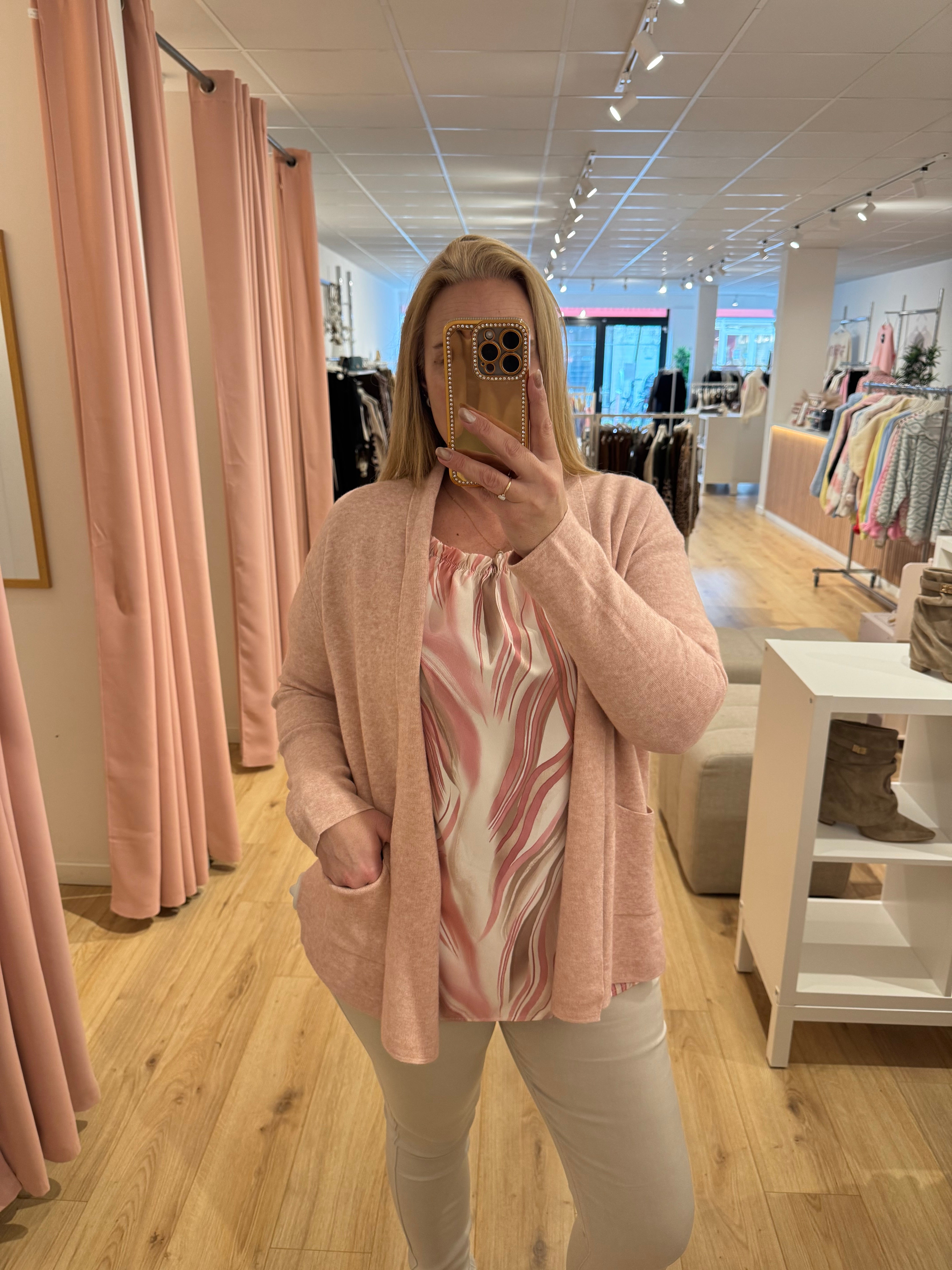 Vest licht roze 0090