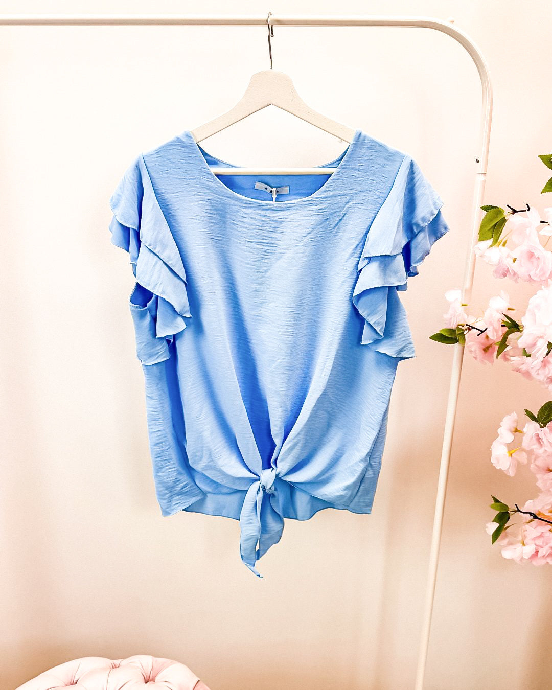 Top Nina blauw