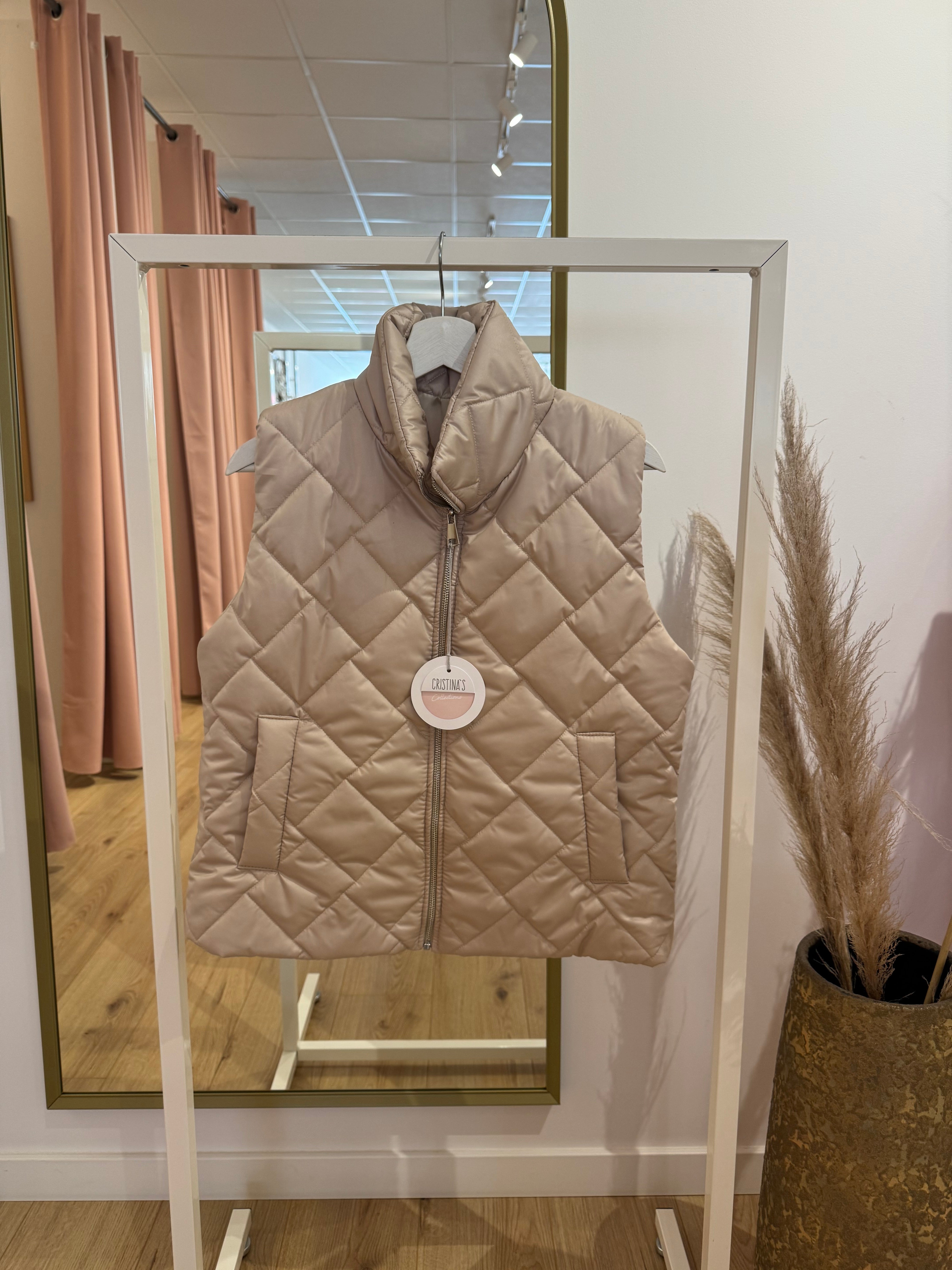 Bodywarmer beige 0240