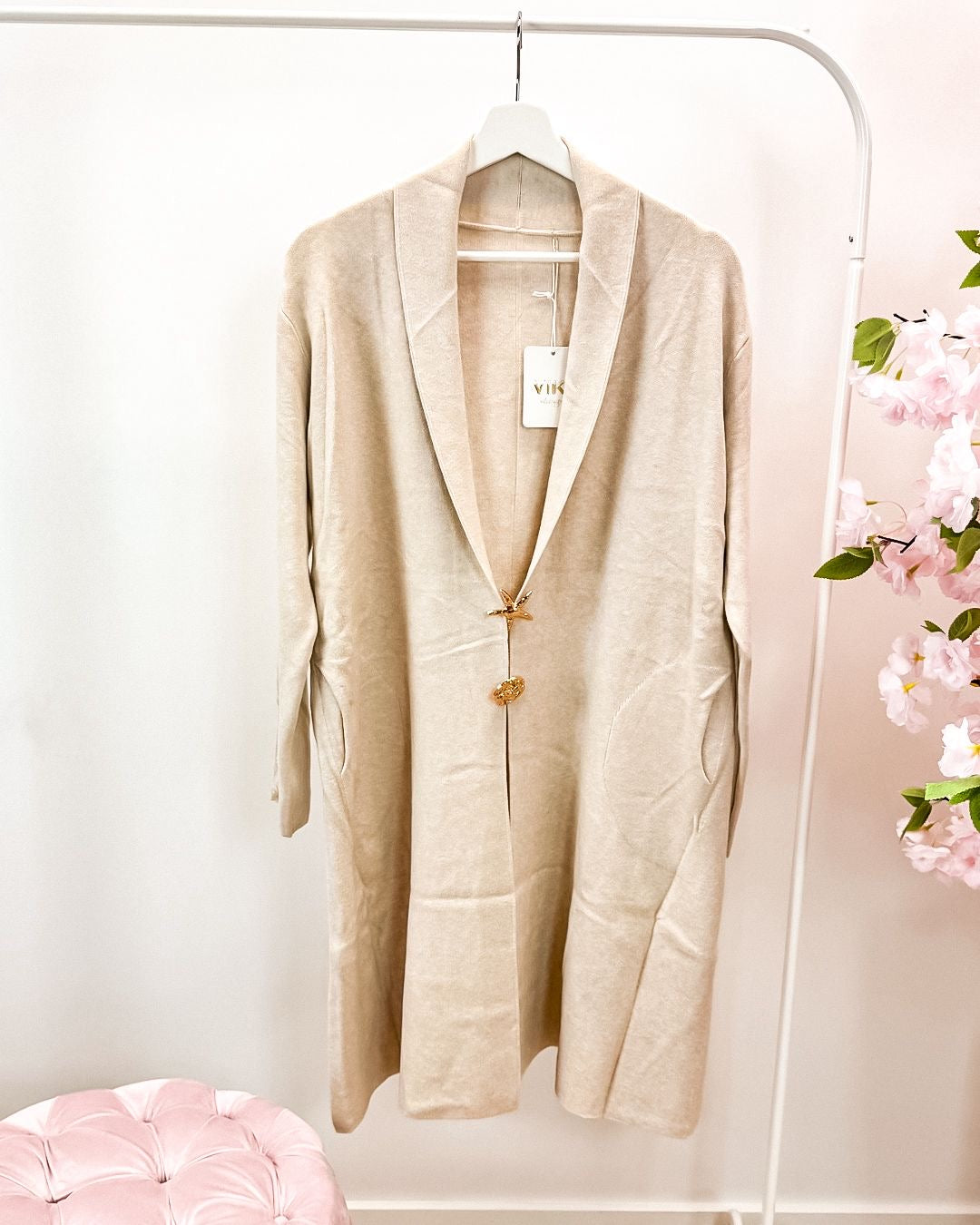Vest Kiki beige (tot 42/44)