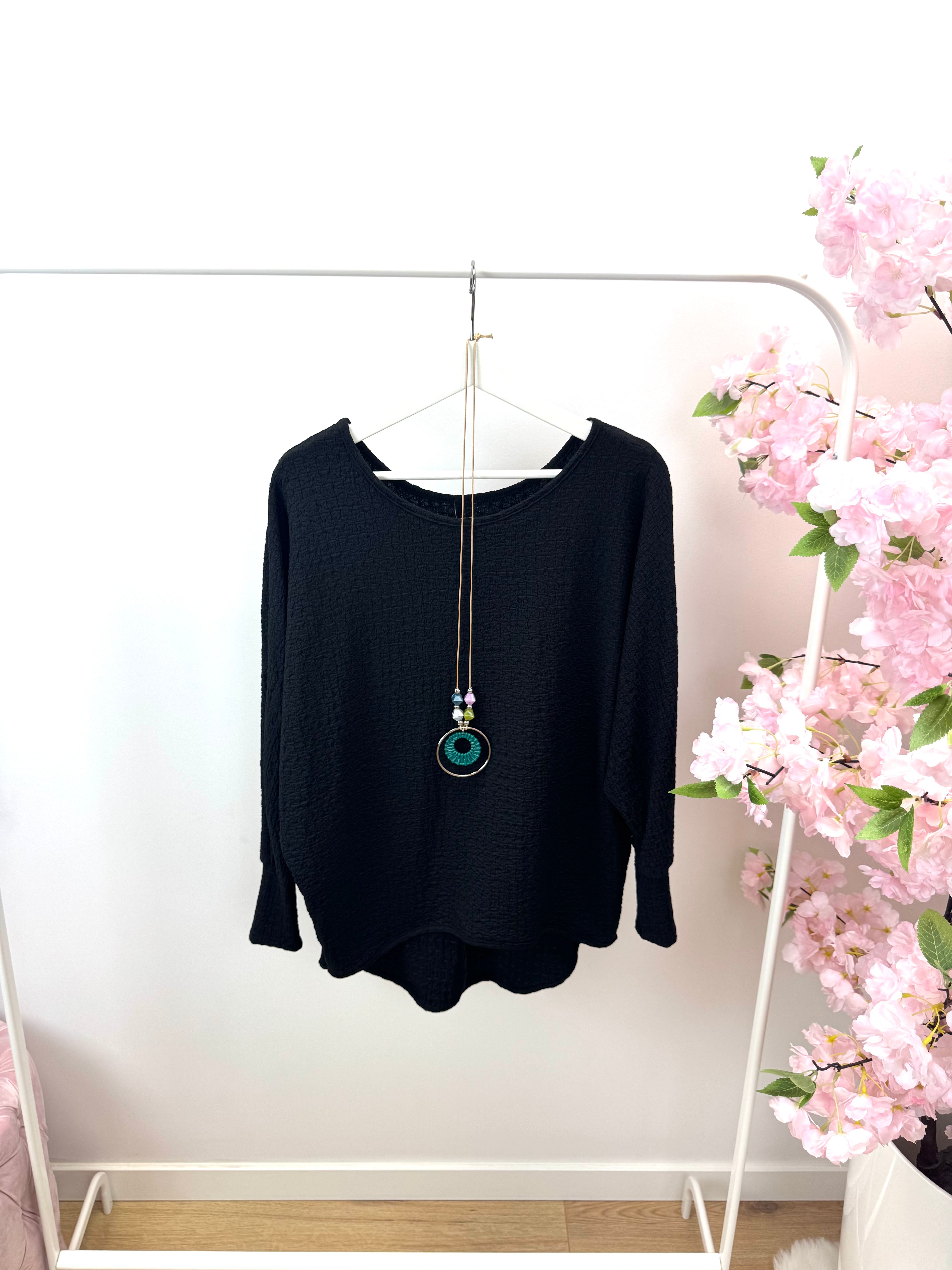 Top zwart 0465