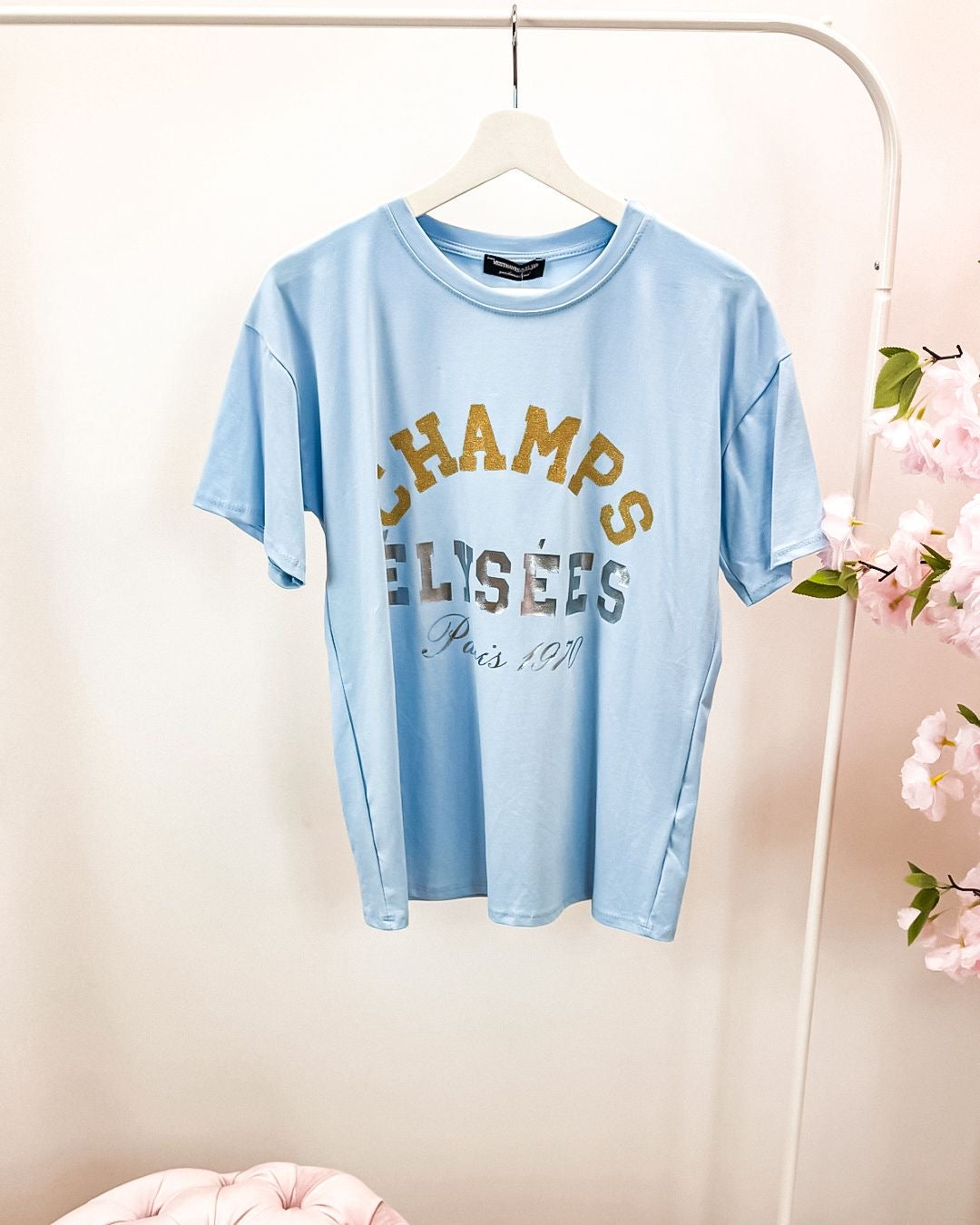 Top Elisa blauw
