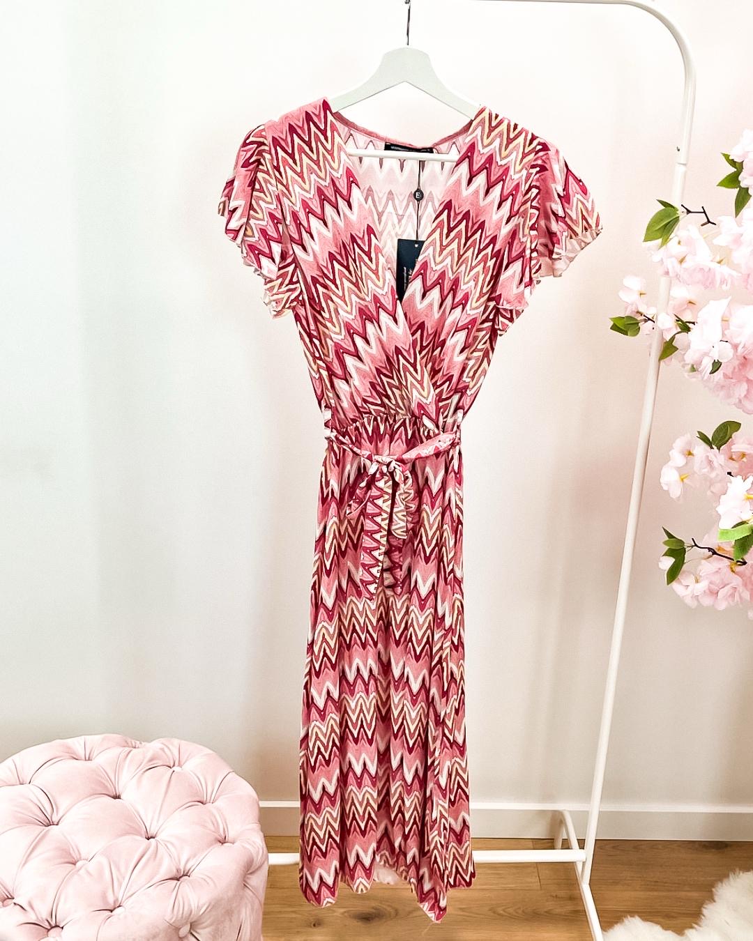 Jurk Elja roze