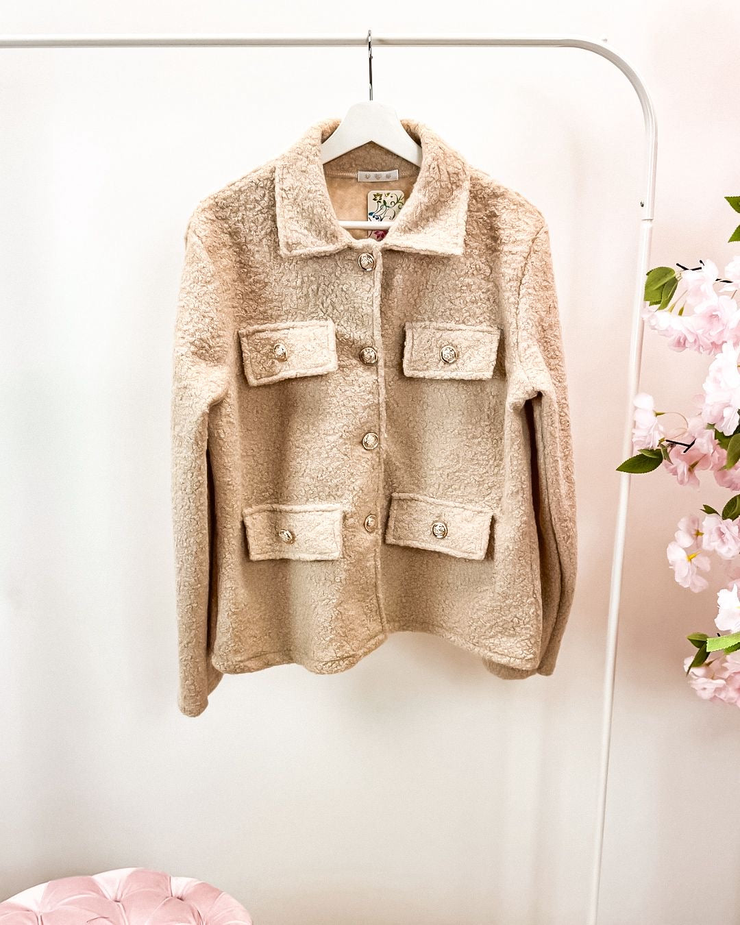 Jas Linda beige (tot 44)