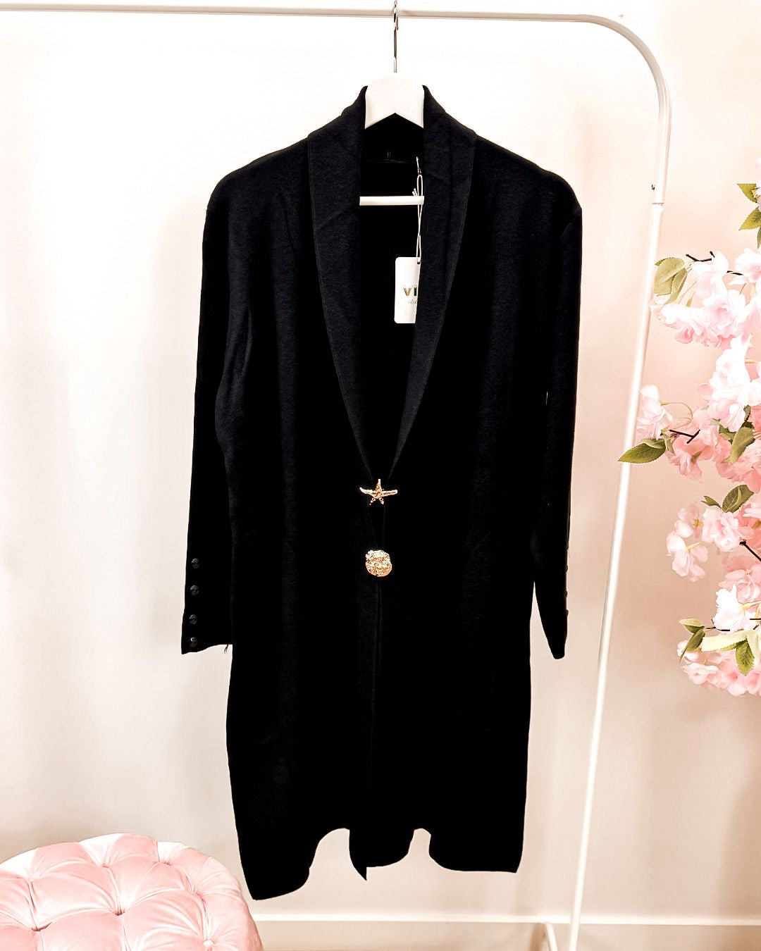 Vest Kiki zwart (tot 42/44)