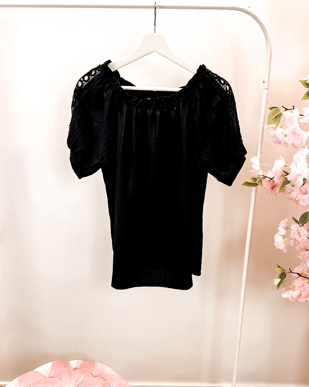 Top Lola zwart