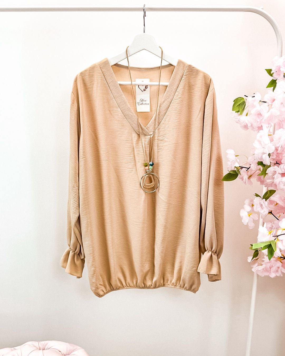 Top Mona beige (t/m 46)