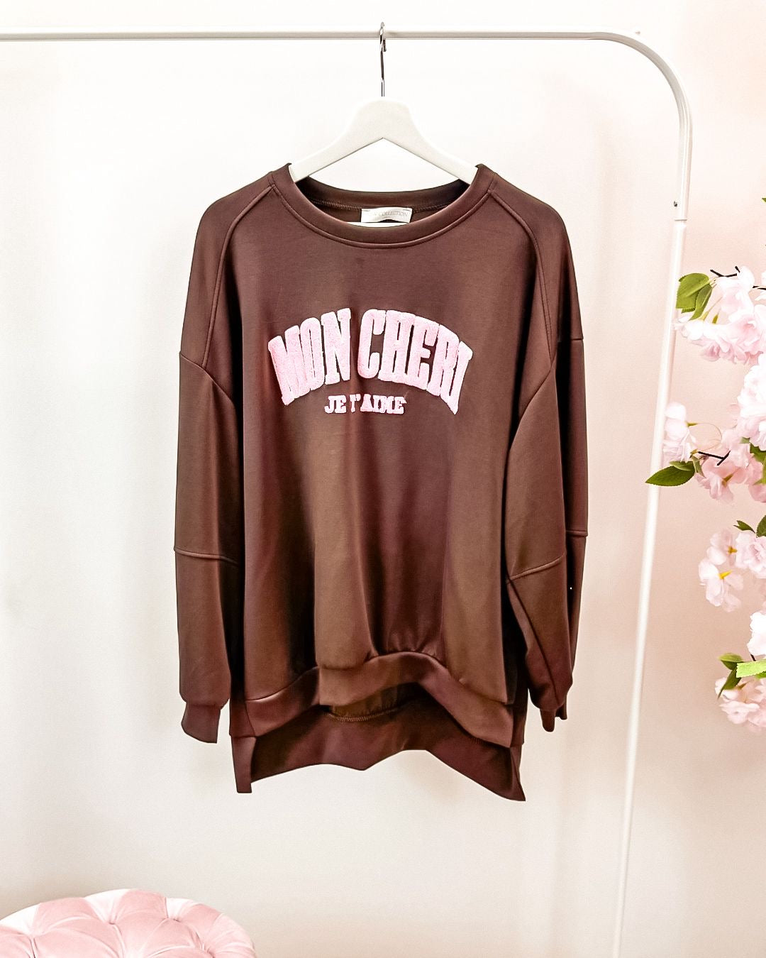 Trui Cheri bruin (tot 42/44)
