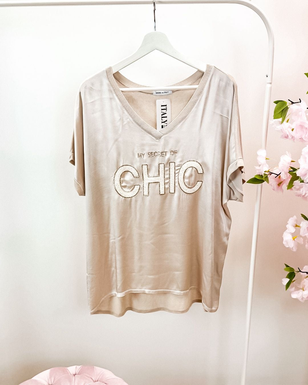Top Celly beige (tot maat 44)