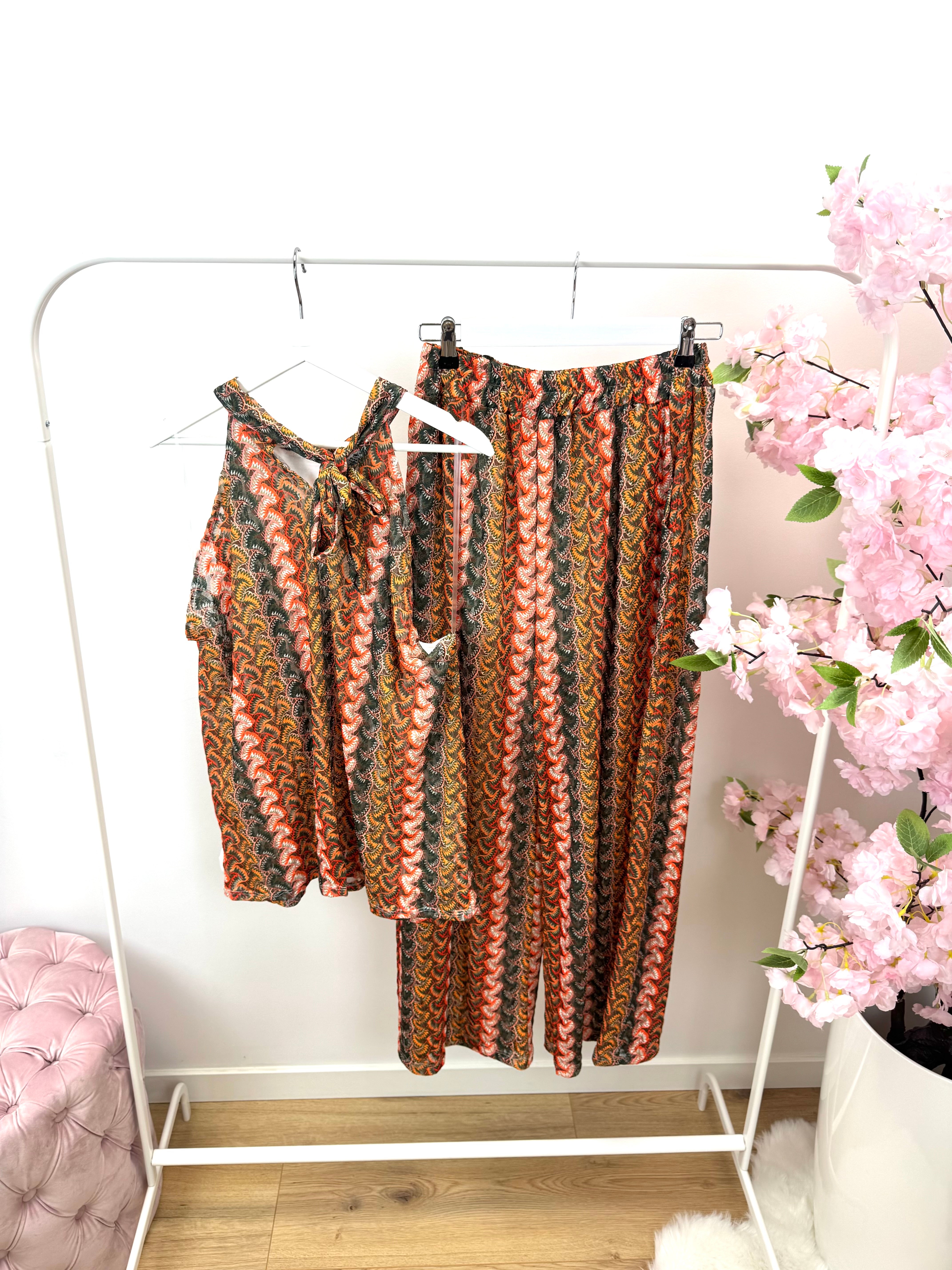 Set oranje/groen 0421