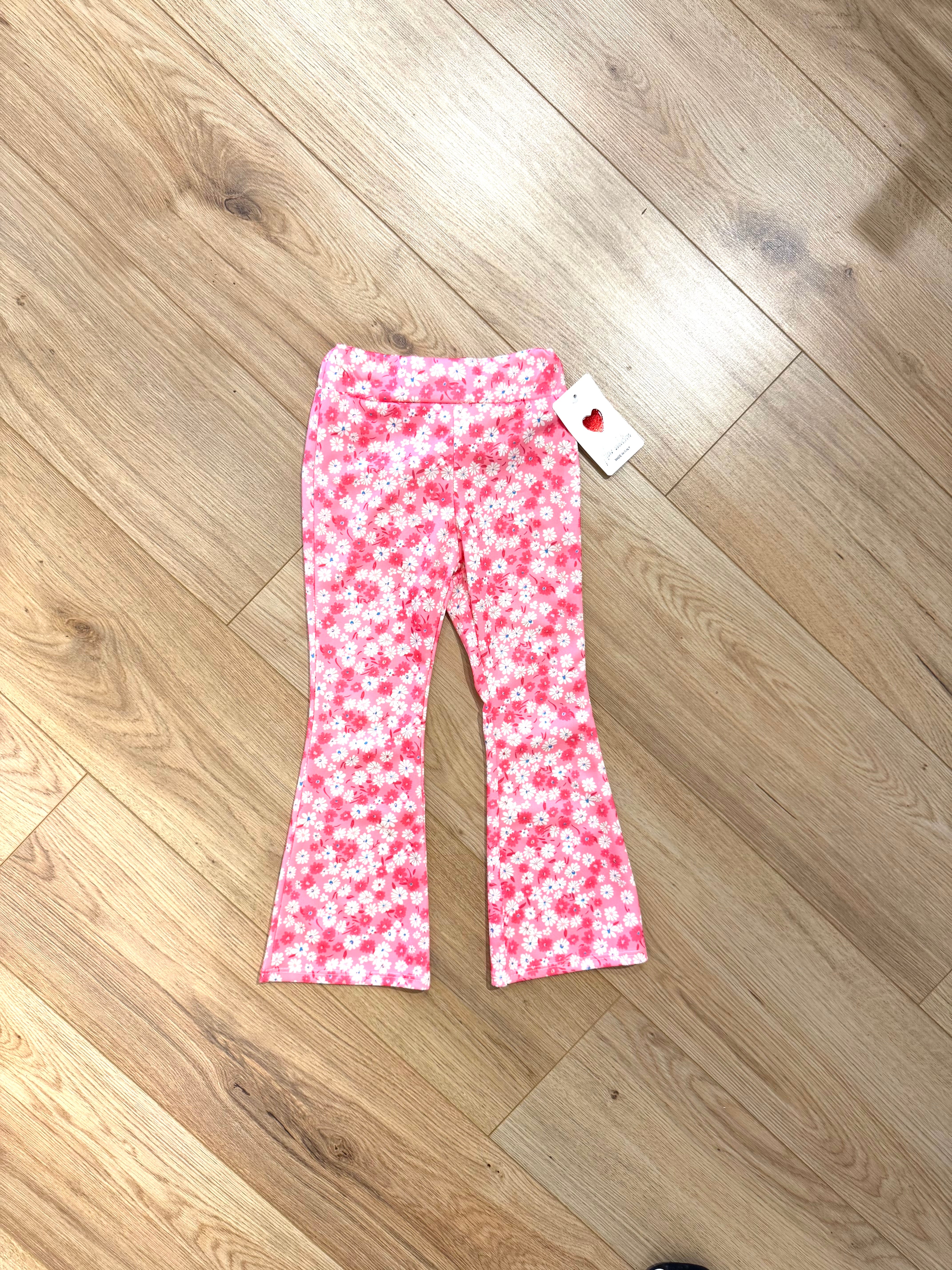 Kids flair broek roze 0384
