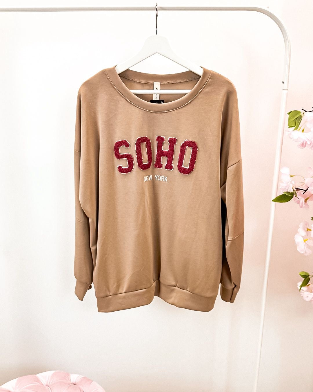 Trui Soho beige (tot 42/44)