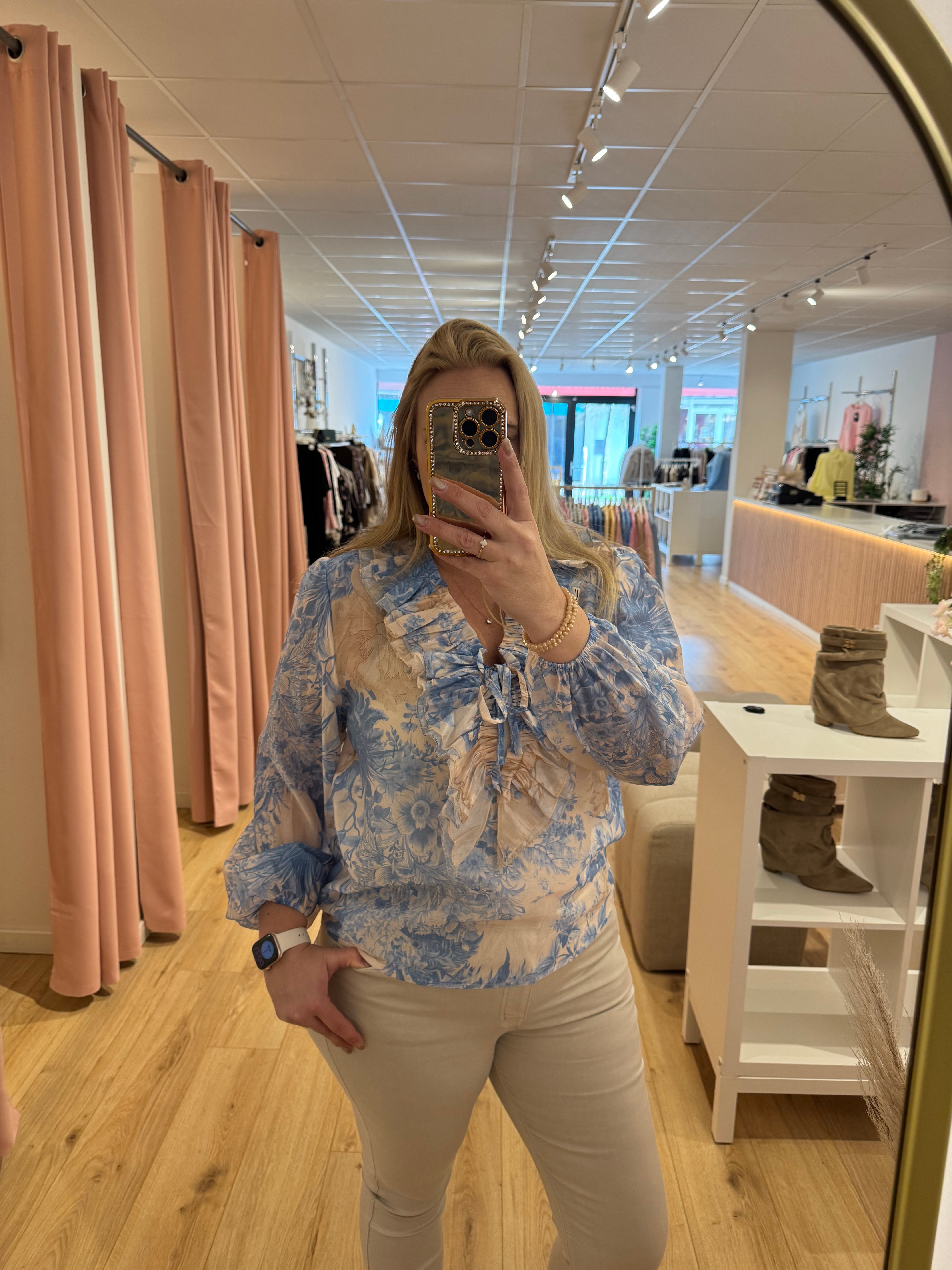 Top blauw 0183