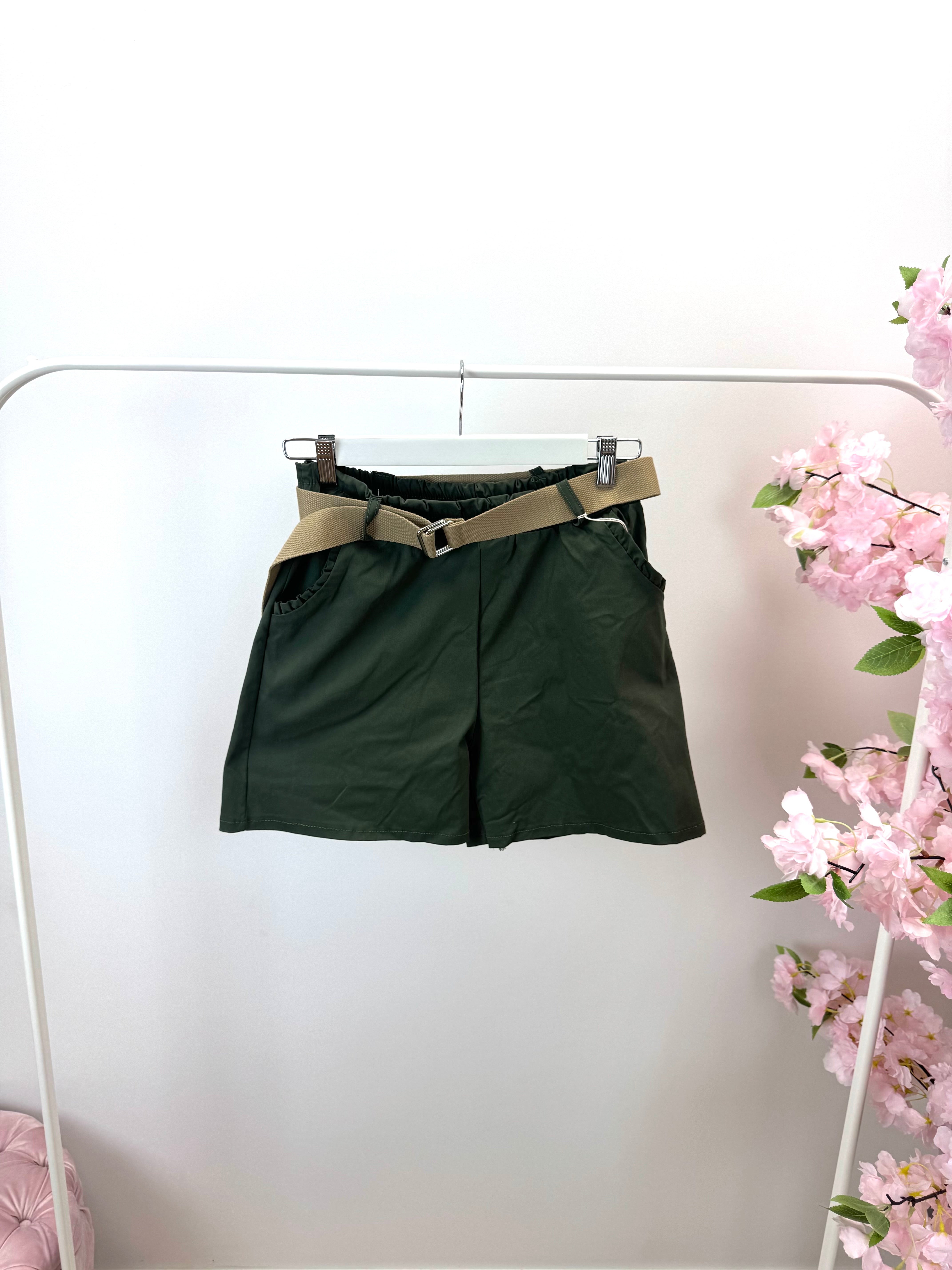 Short stretch groen 0368