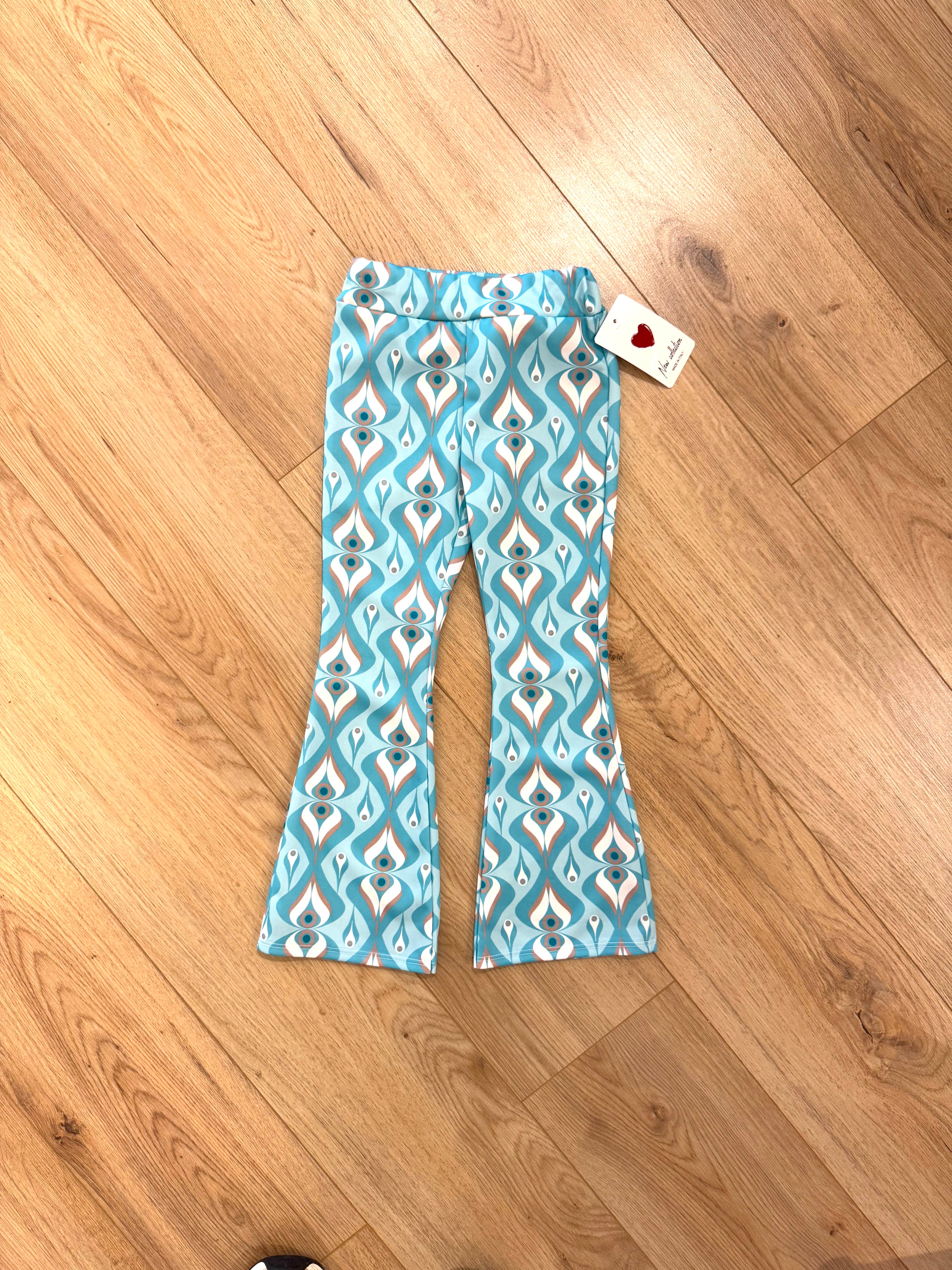 Kids flair broek mint 0382