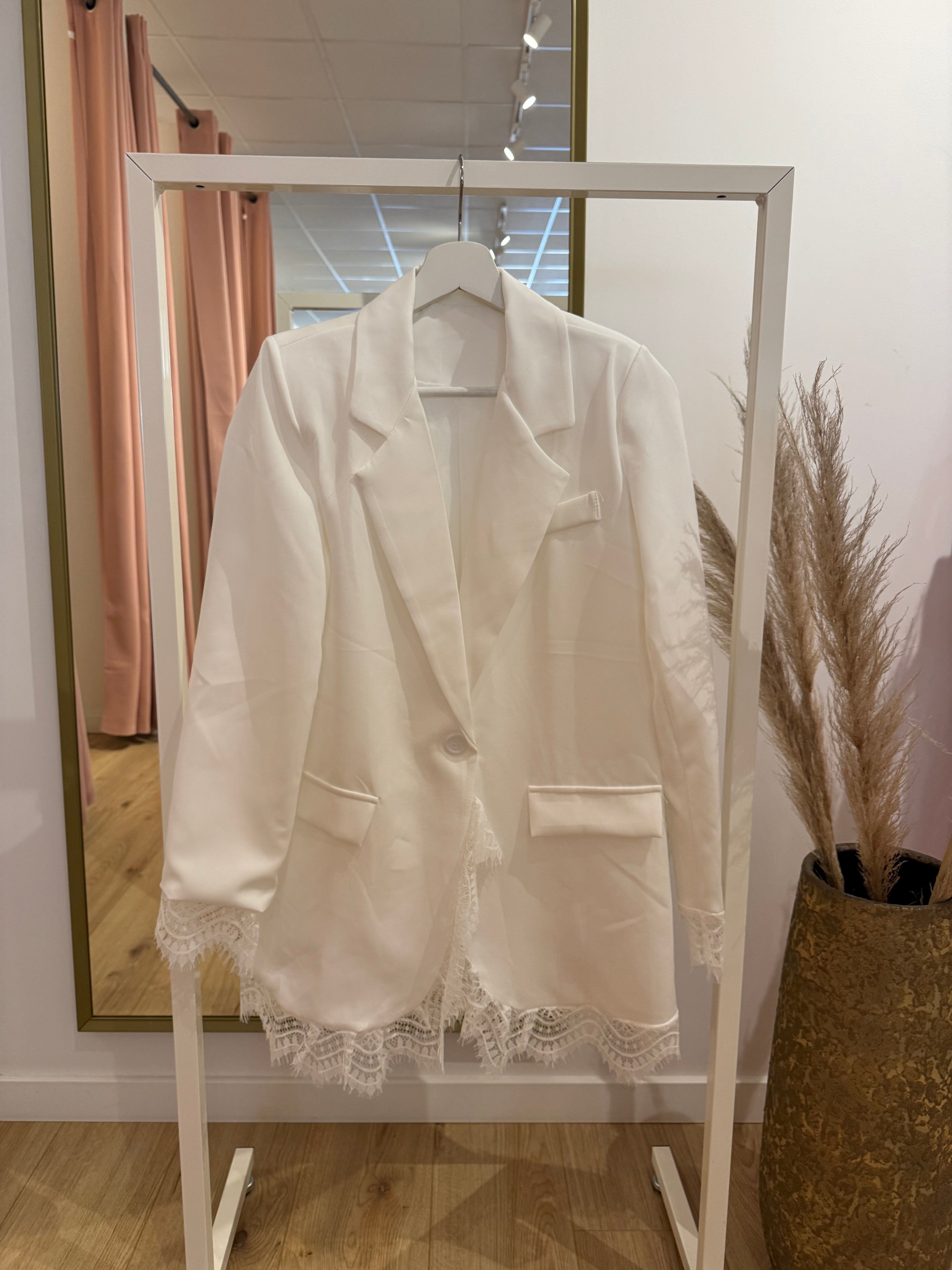 Blazer kant wit 0265