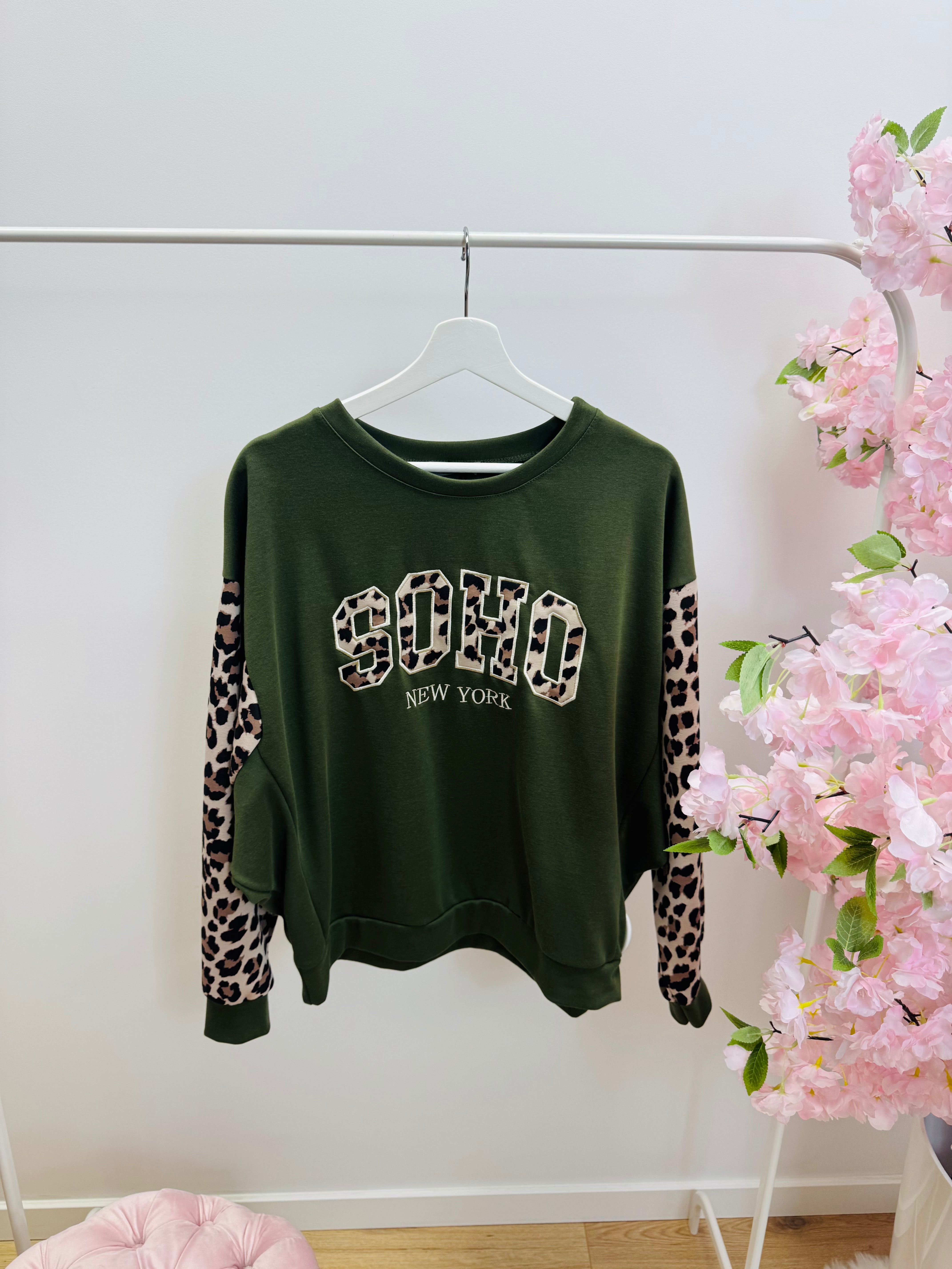 Trui print groen 0018