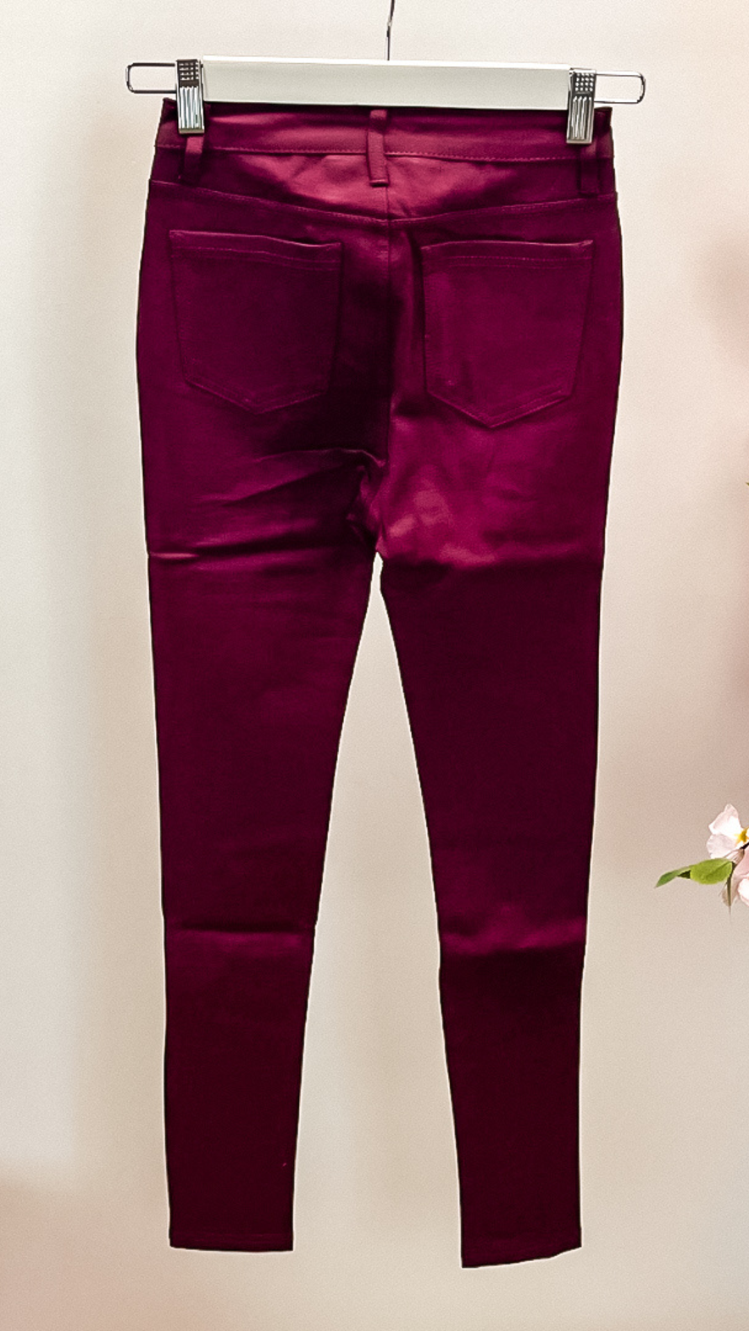 Broek Miss Anna bordeaux