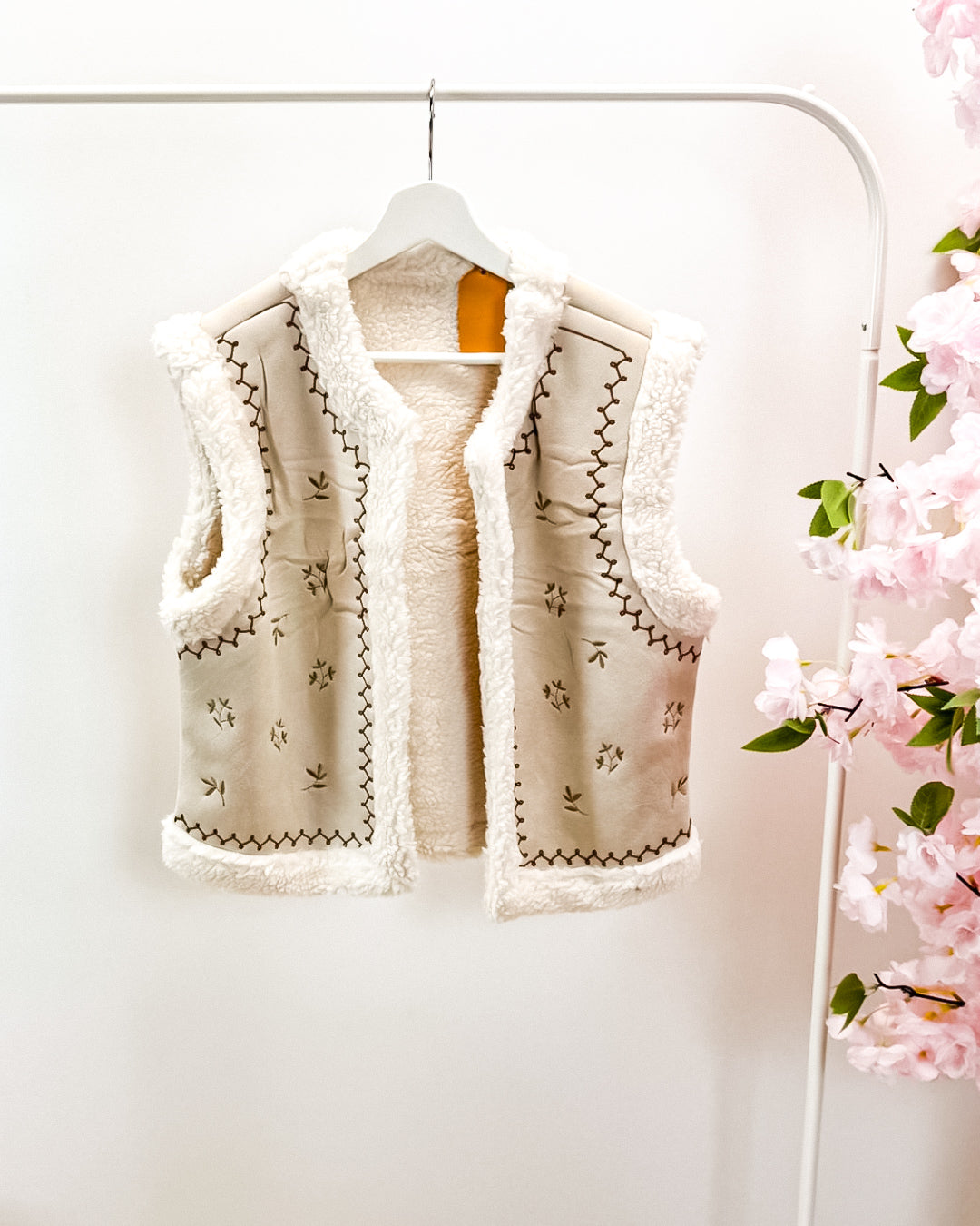 Gilet Gaby beige