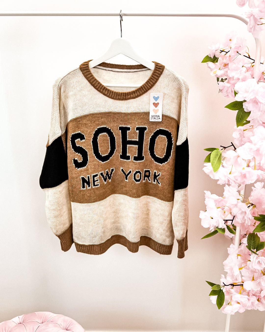 Trui Soho bruin