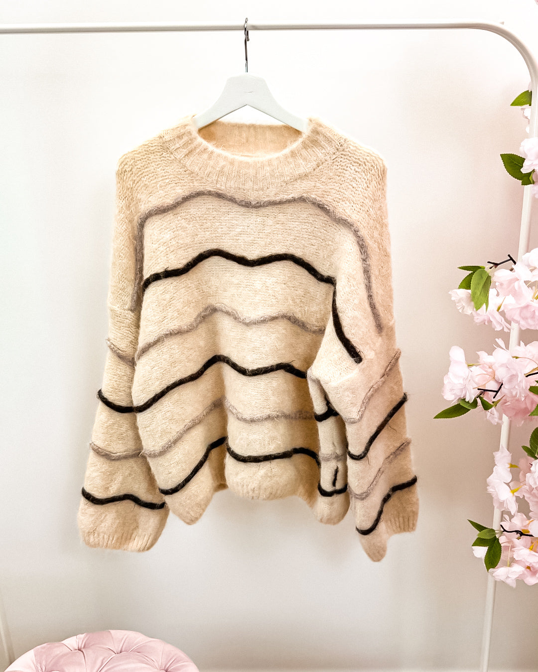 Trui Stella beige (tot 46)